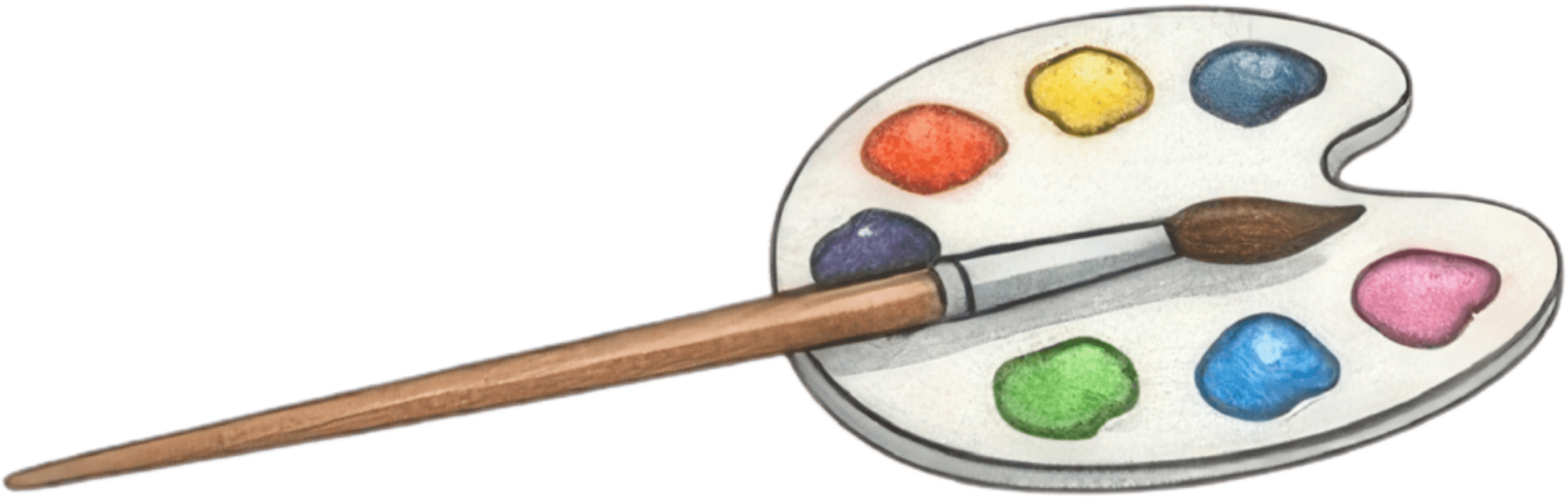 Artist Paint Palette Icon