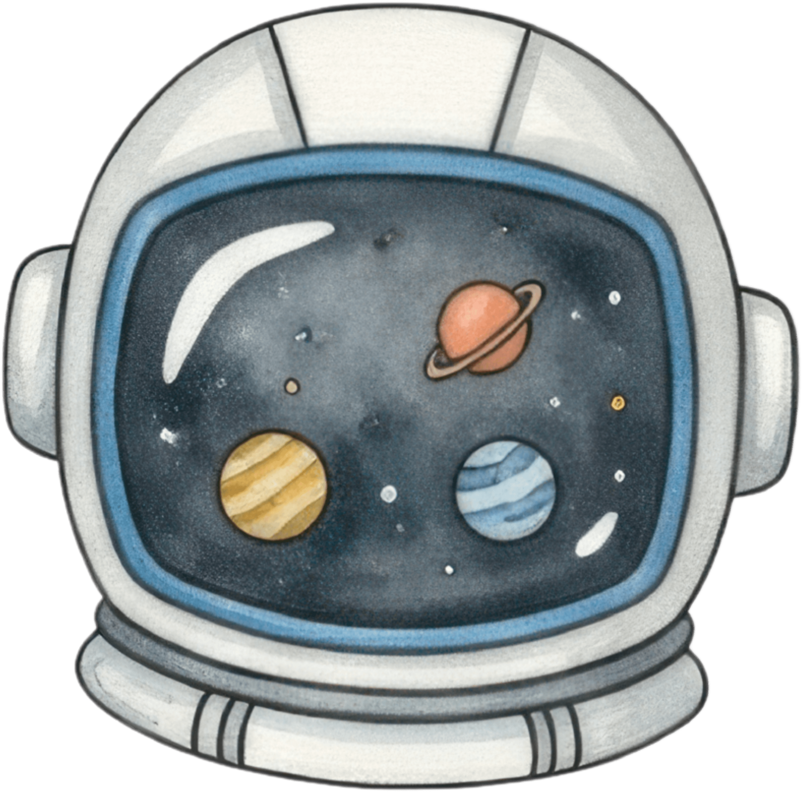 Astronaut Helmet Icon