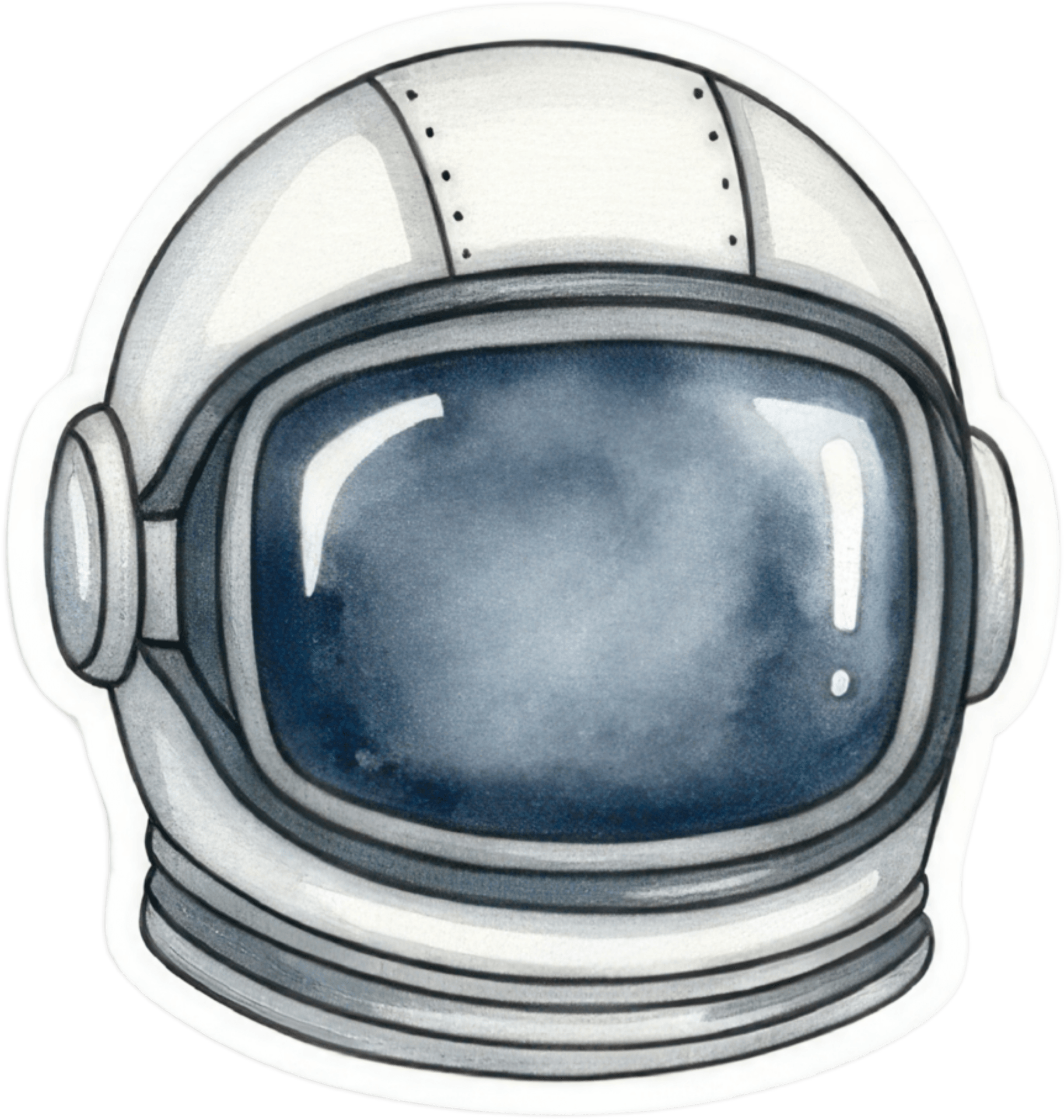 Astronaut Helmet Space Icon