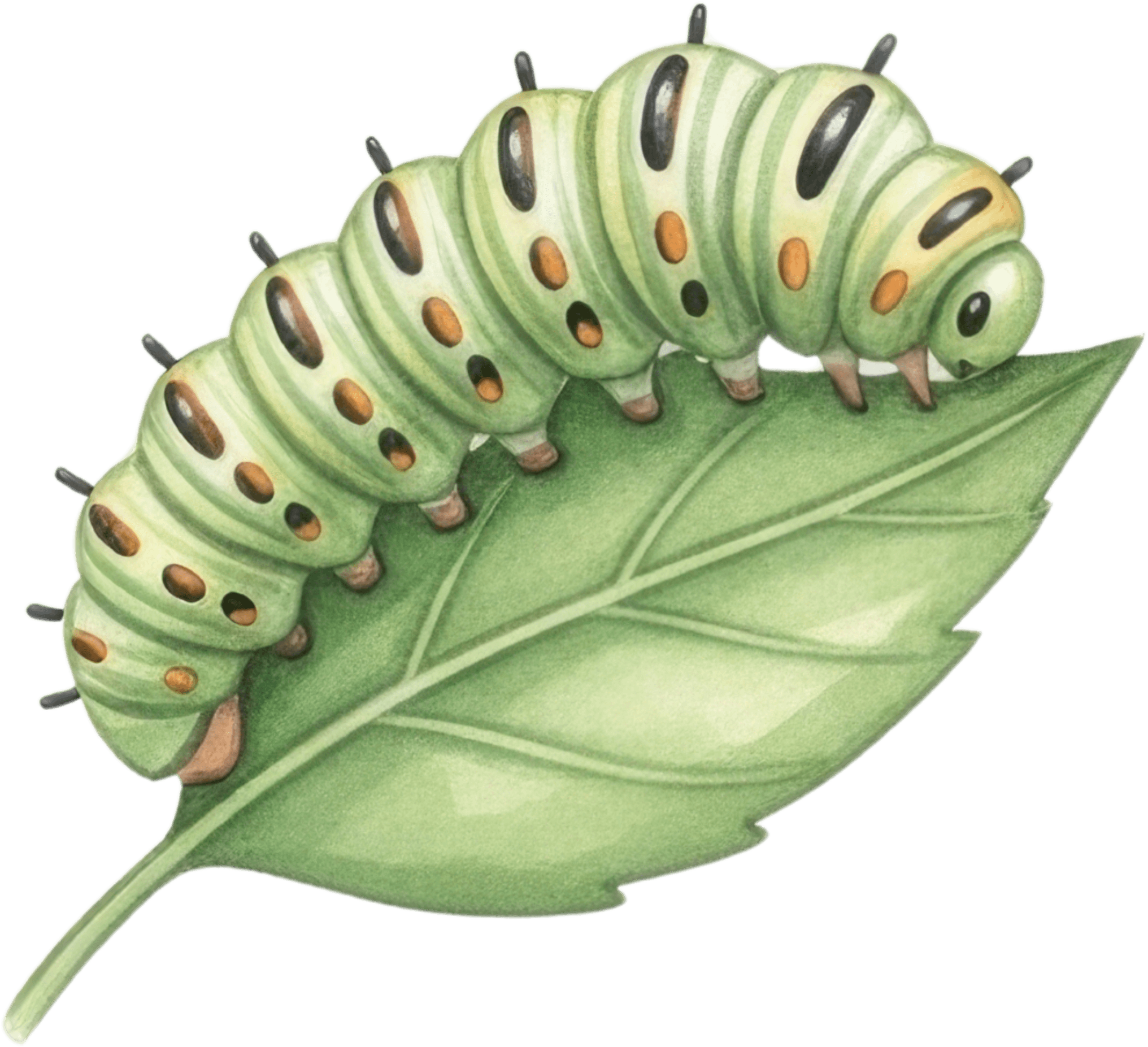 Caterpillar Insect Icon