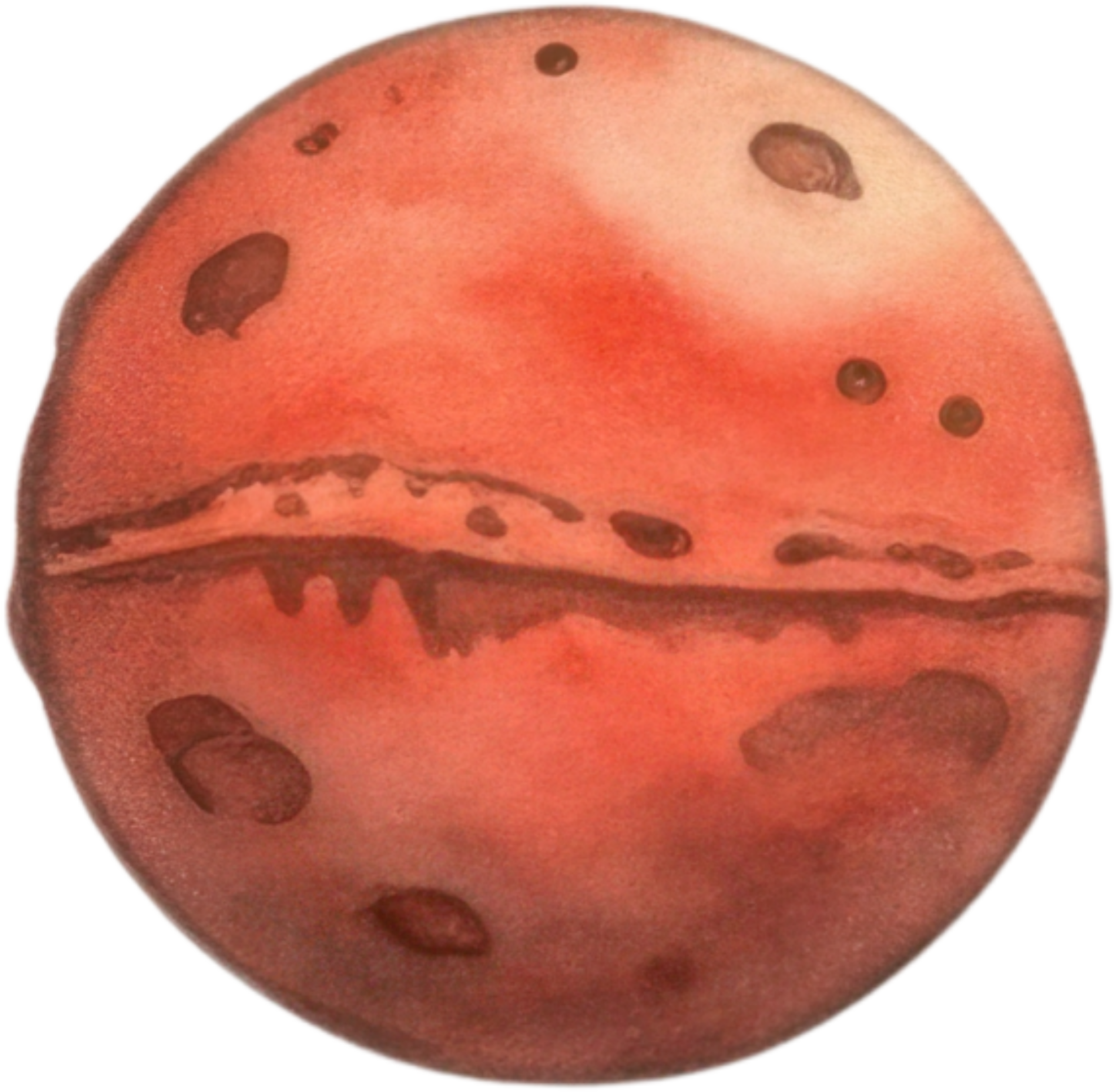 Mars Red Planet Icon