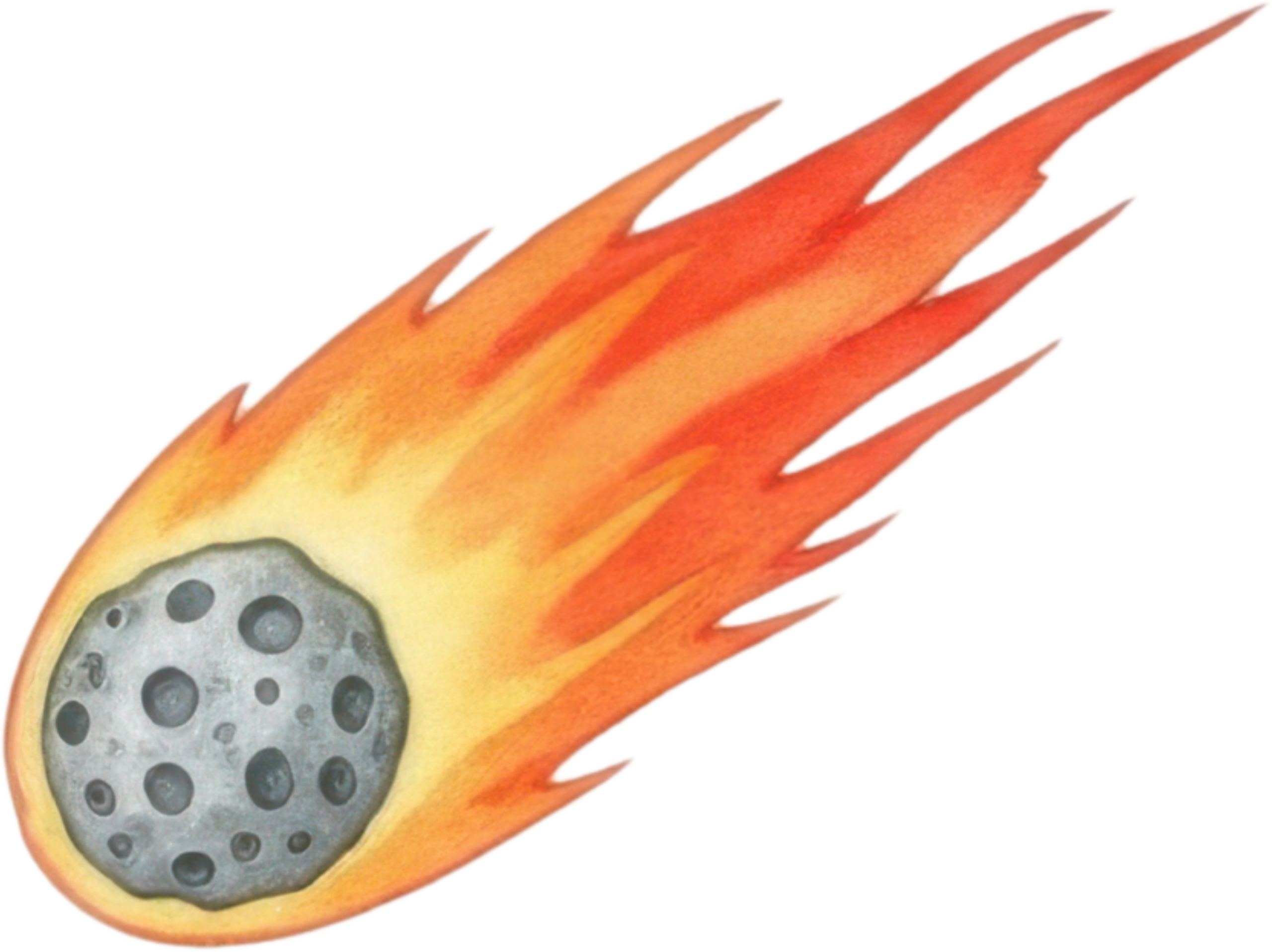 Meteor Fireball Icon