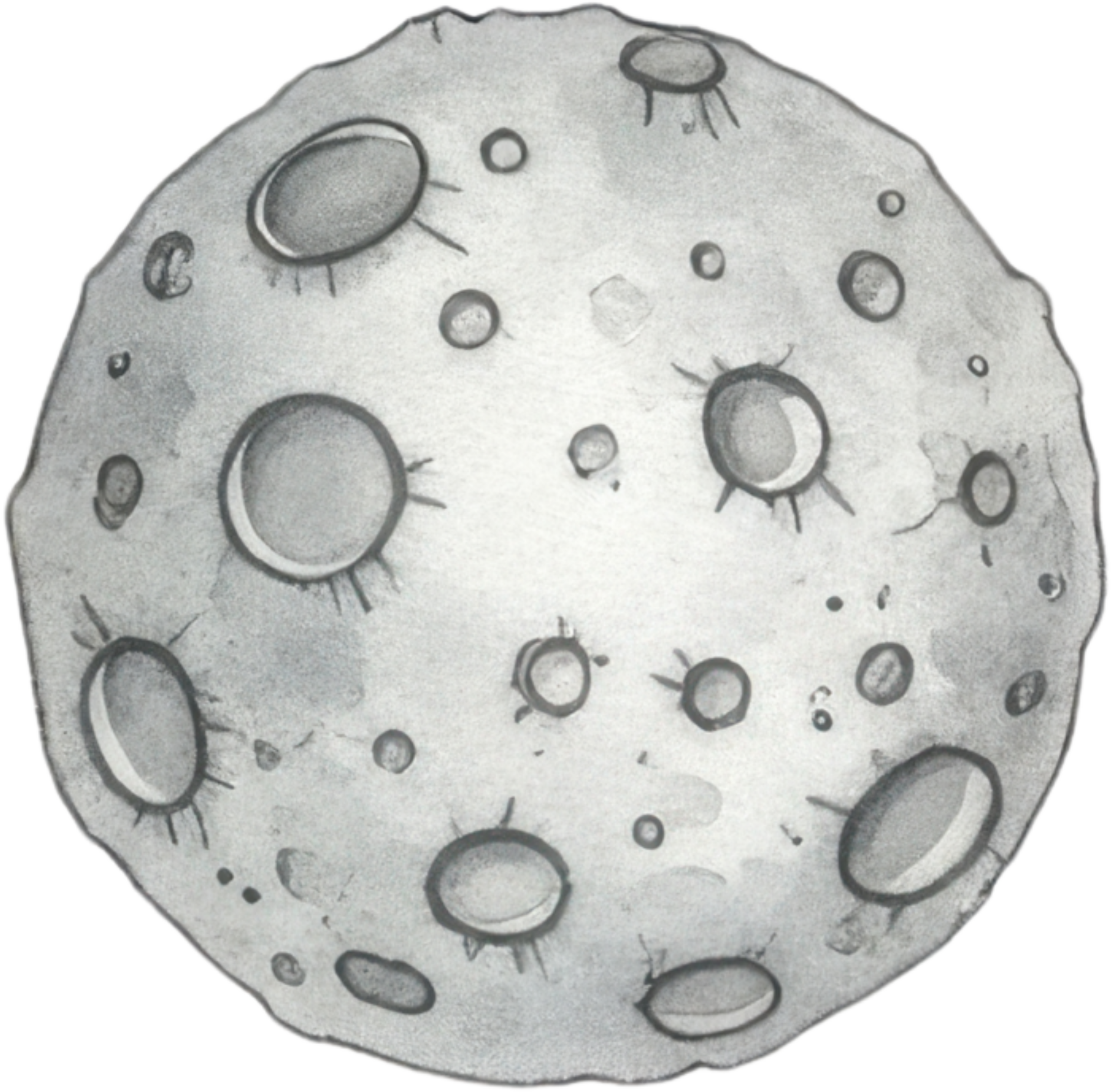 Moon Crater Icon
