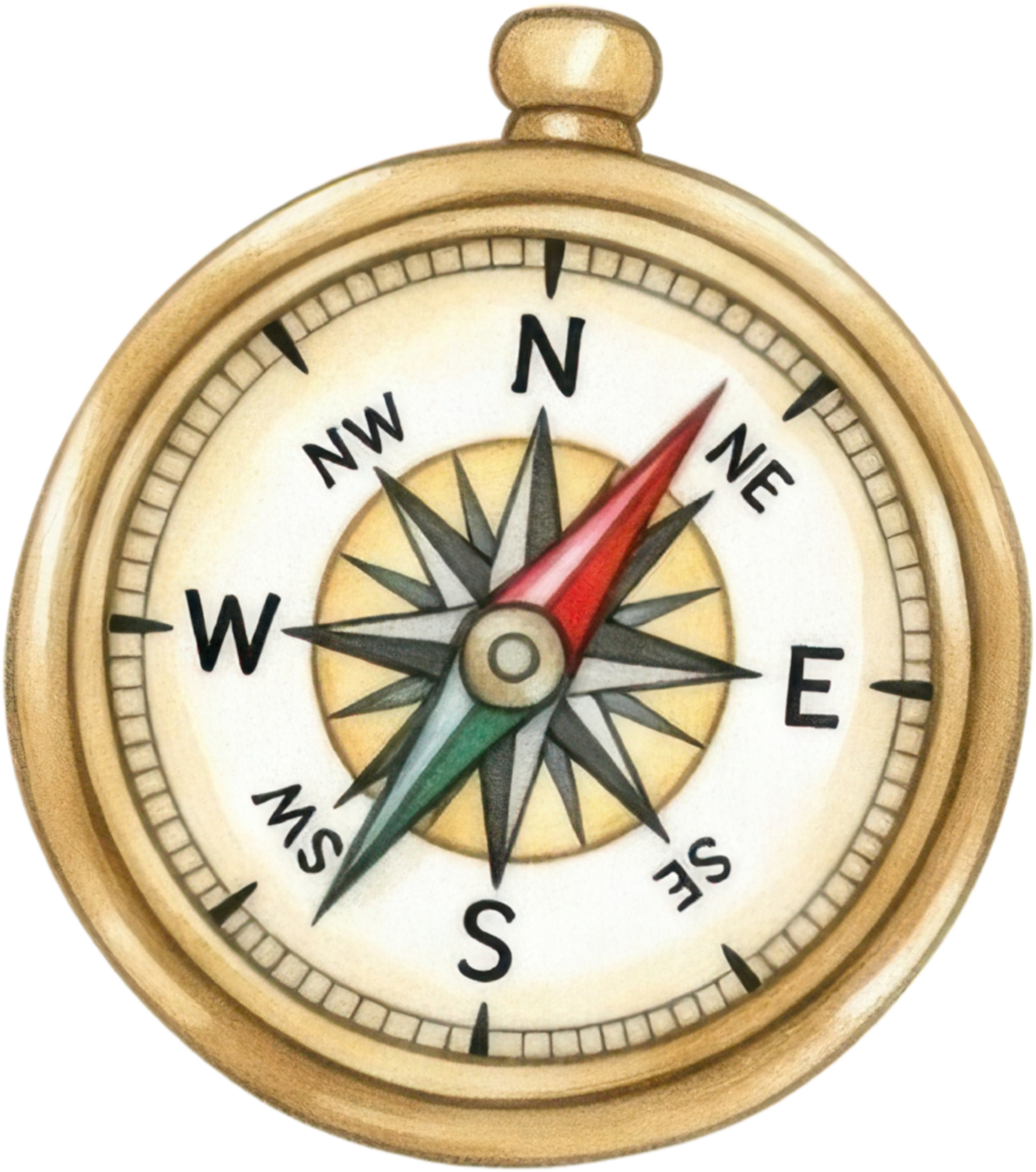Navigation Compass Icon