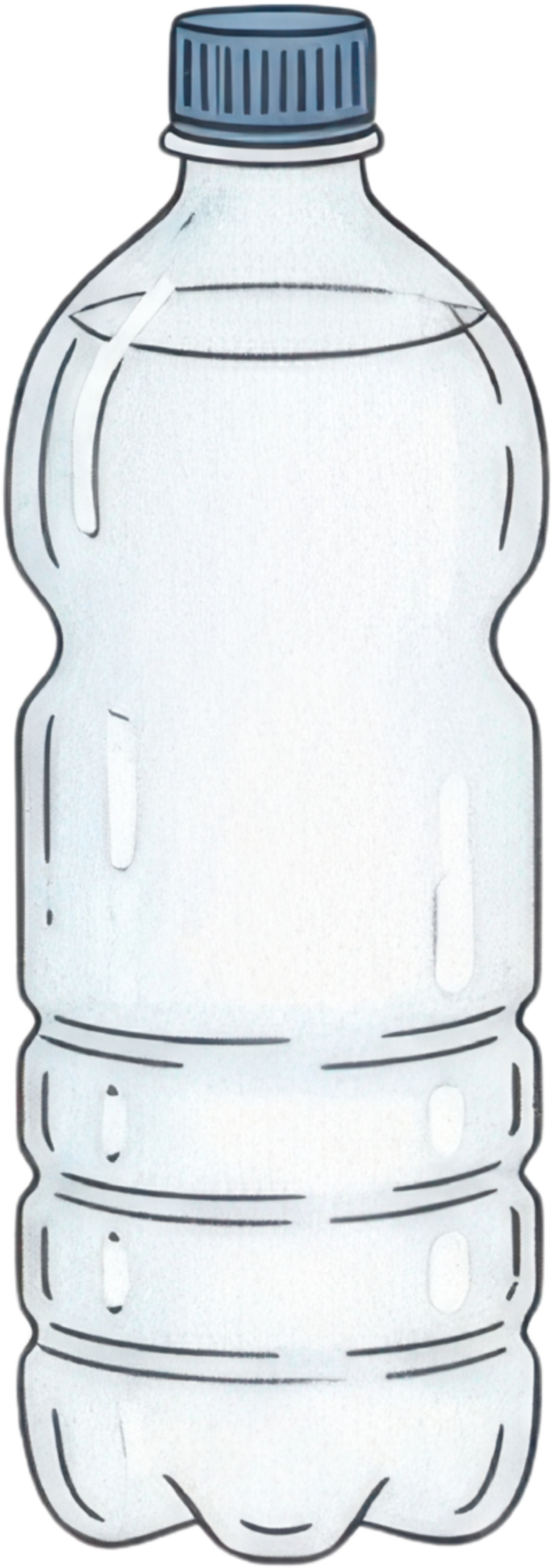 Plastic Water Bottle Icon