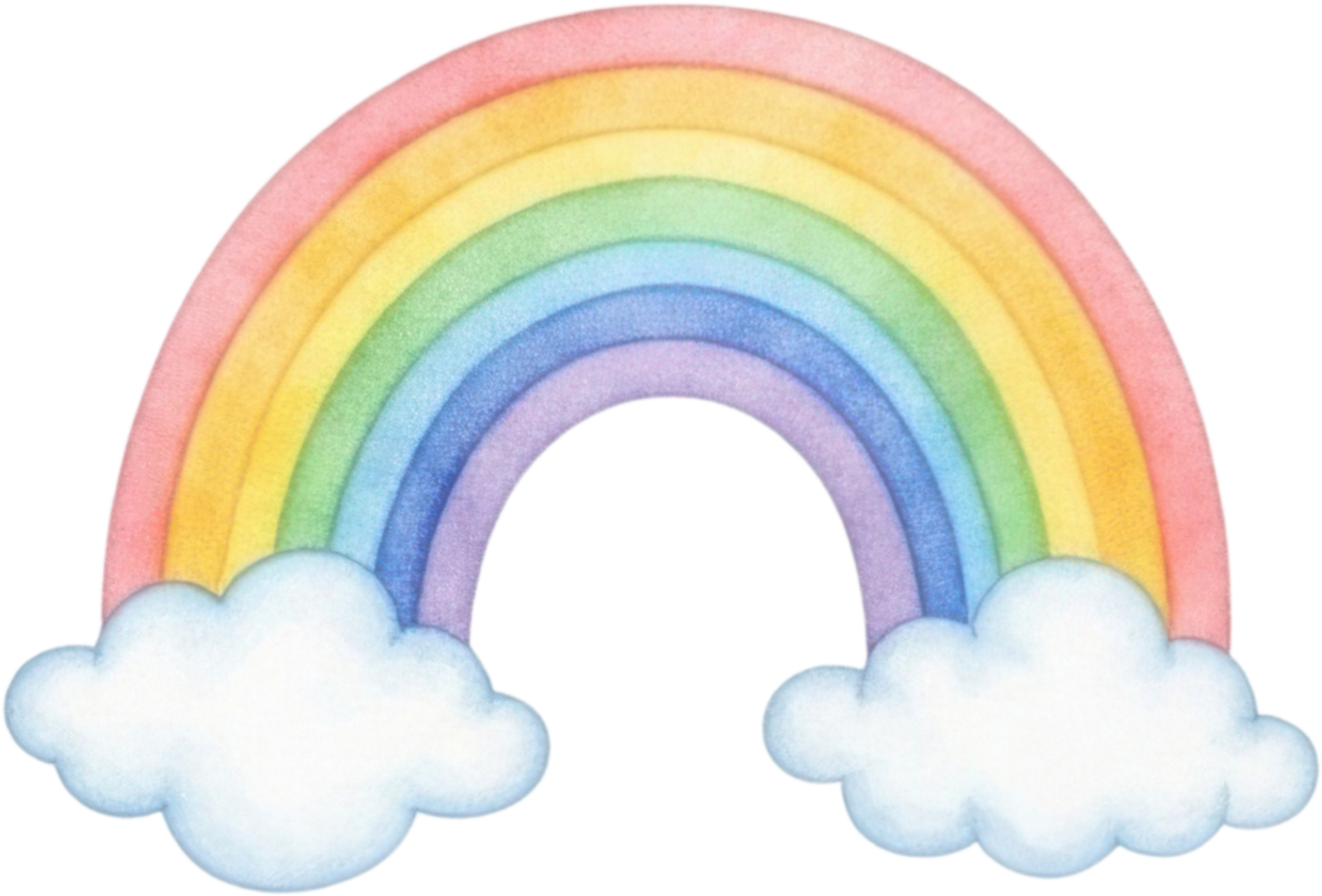 Rainbow Cloud Icon