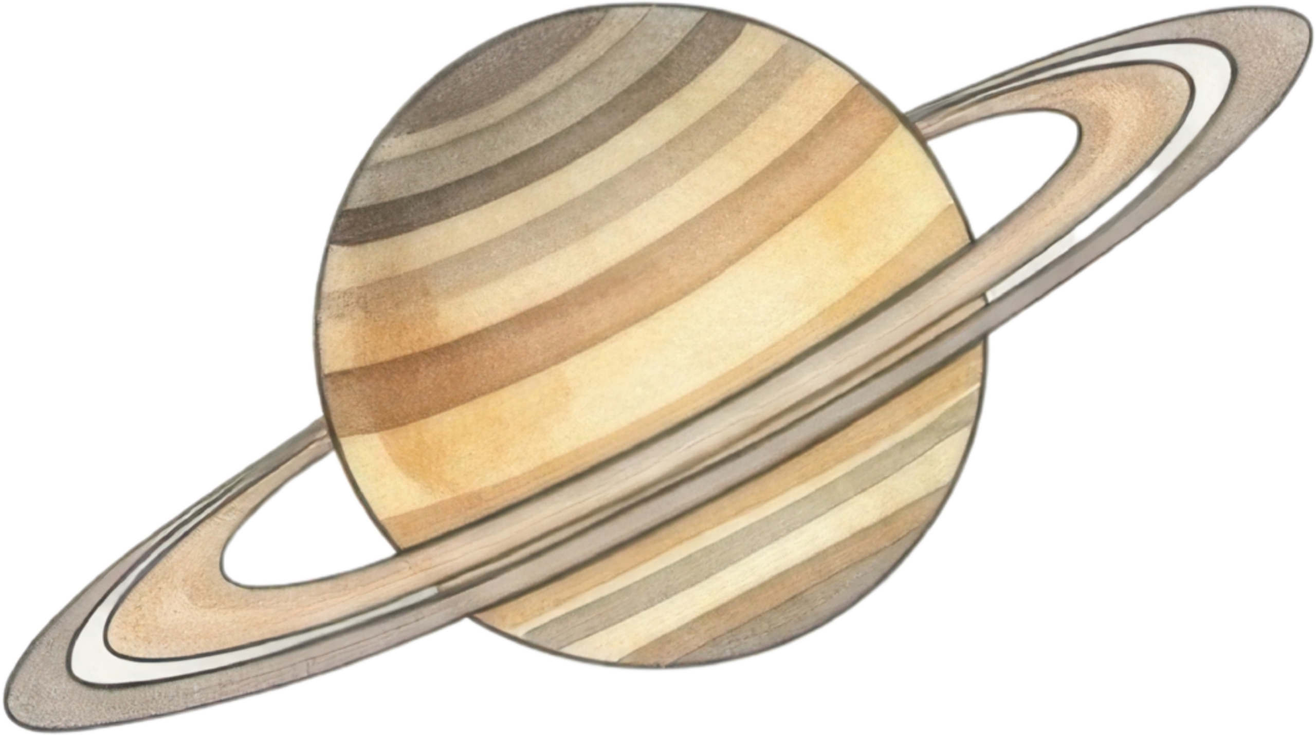 Saturn Planet Icon