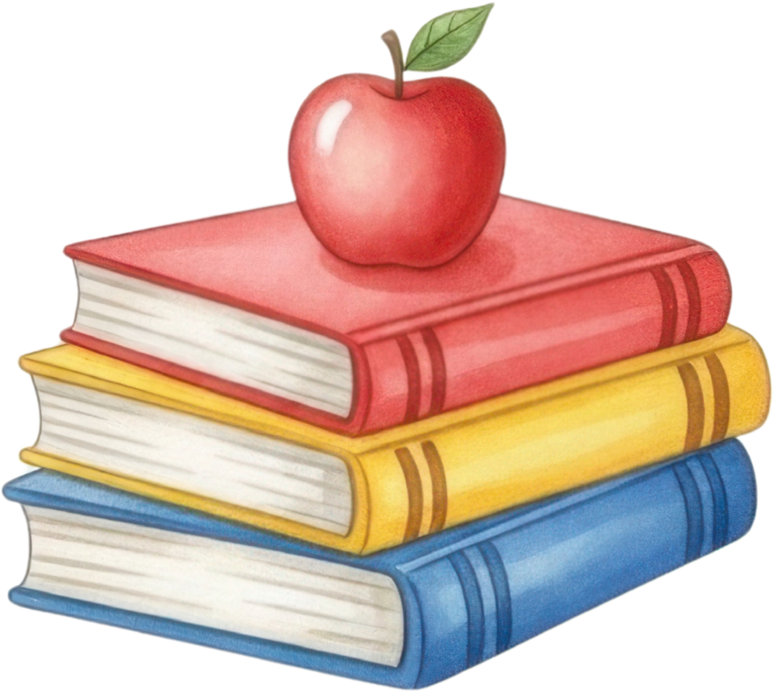 School Books Stack Icon