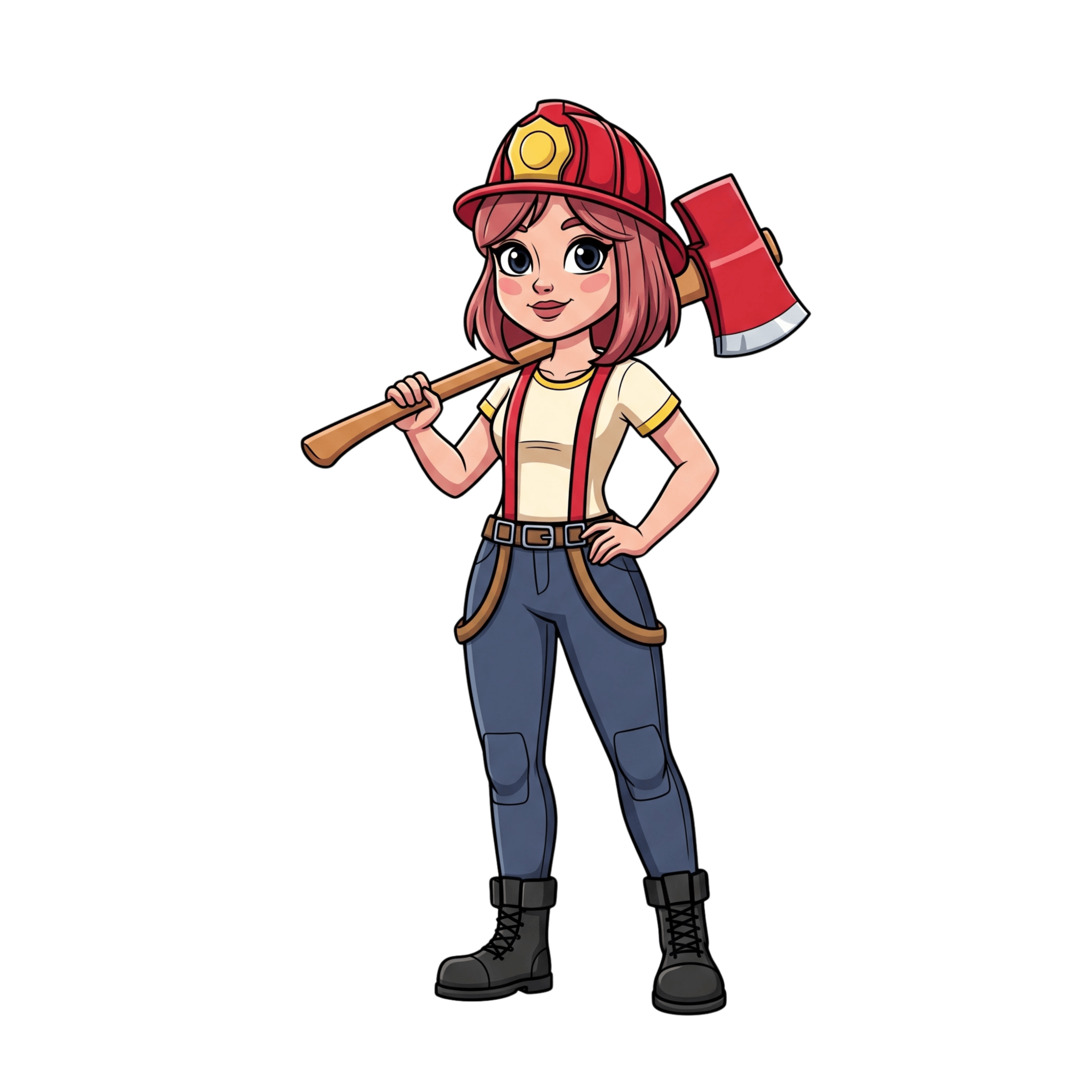 Female Firefighter