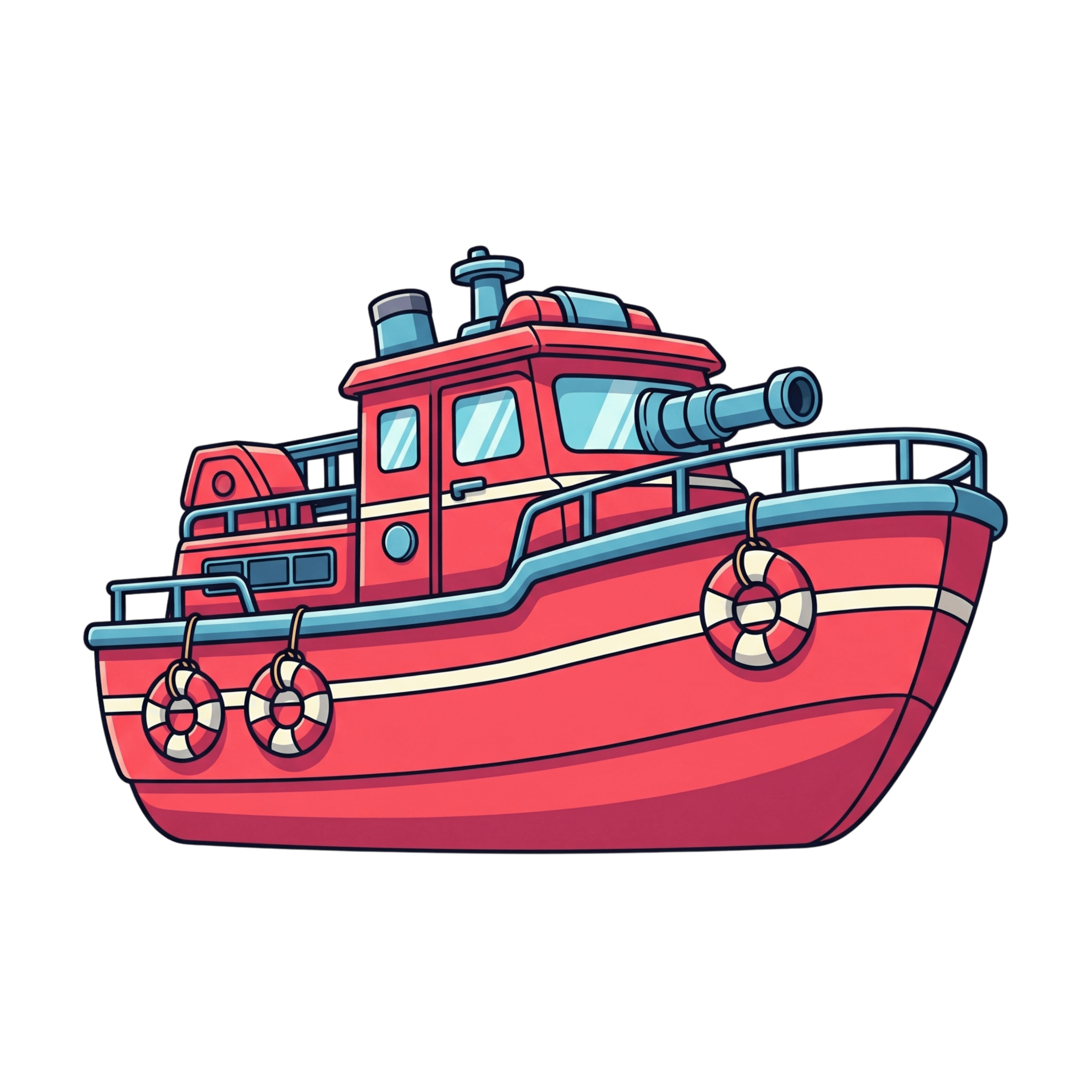 Fire Rescue Boat