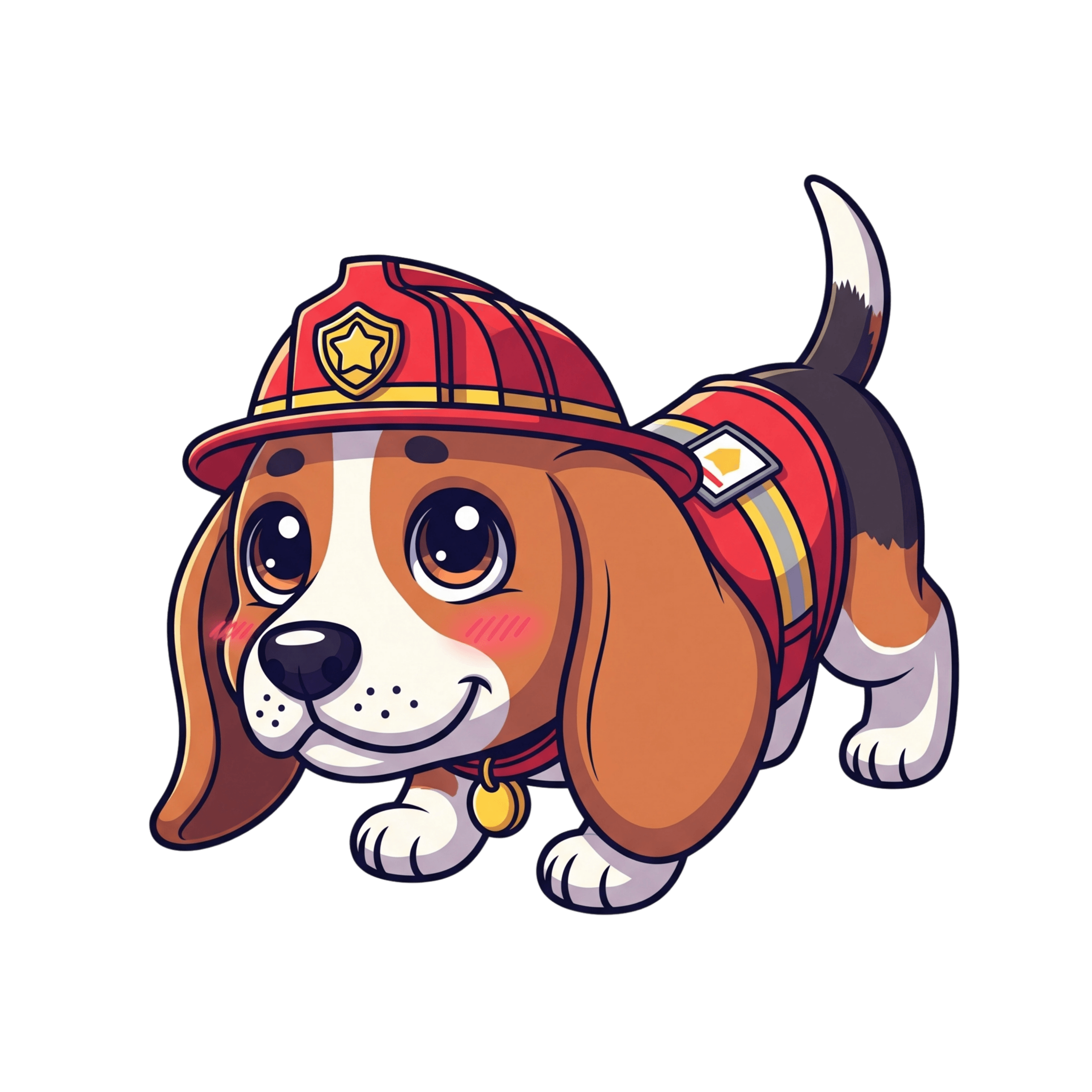 Fire Rescue Dog