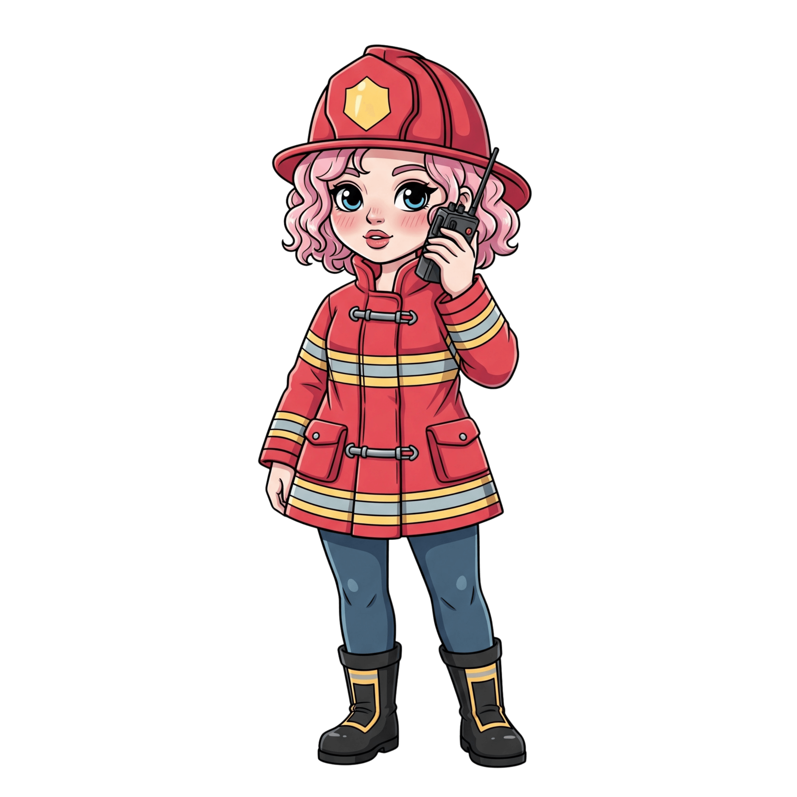 Girl Firefighter