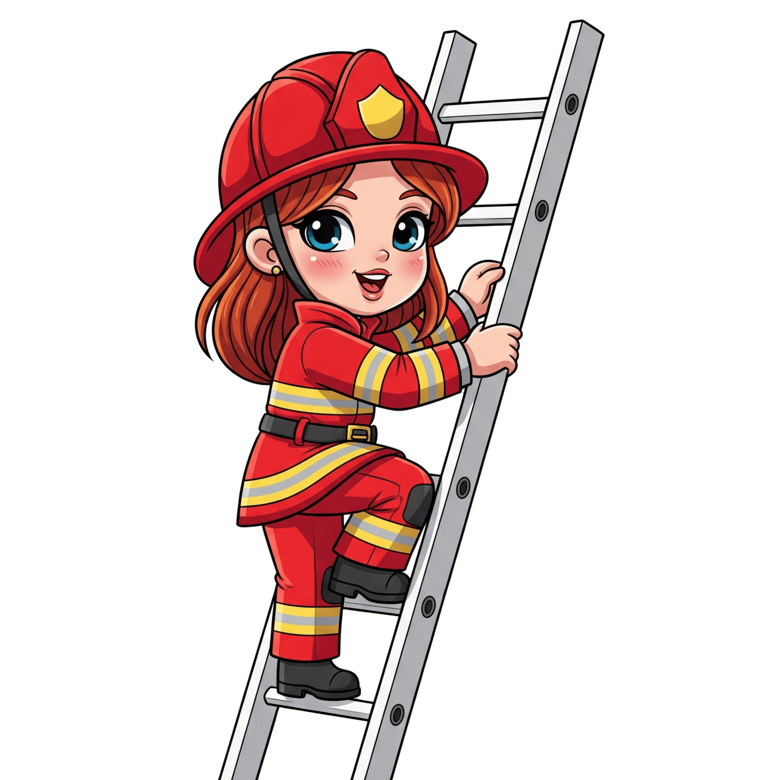 Ladder Firefighter