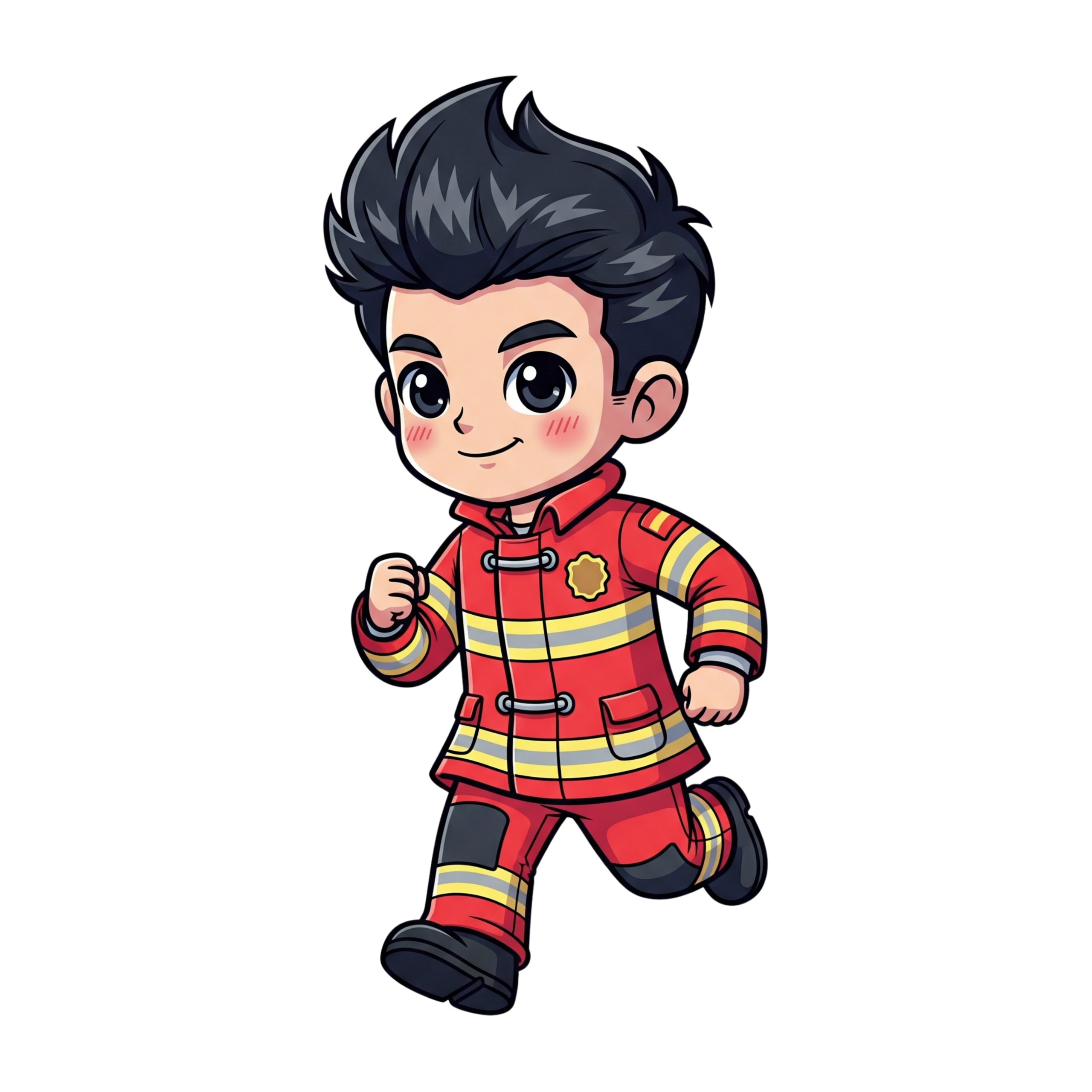 Male Firefighter