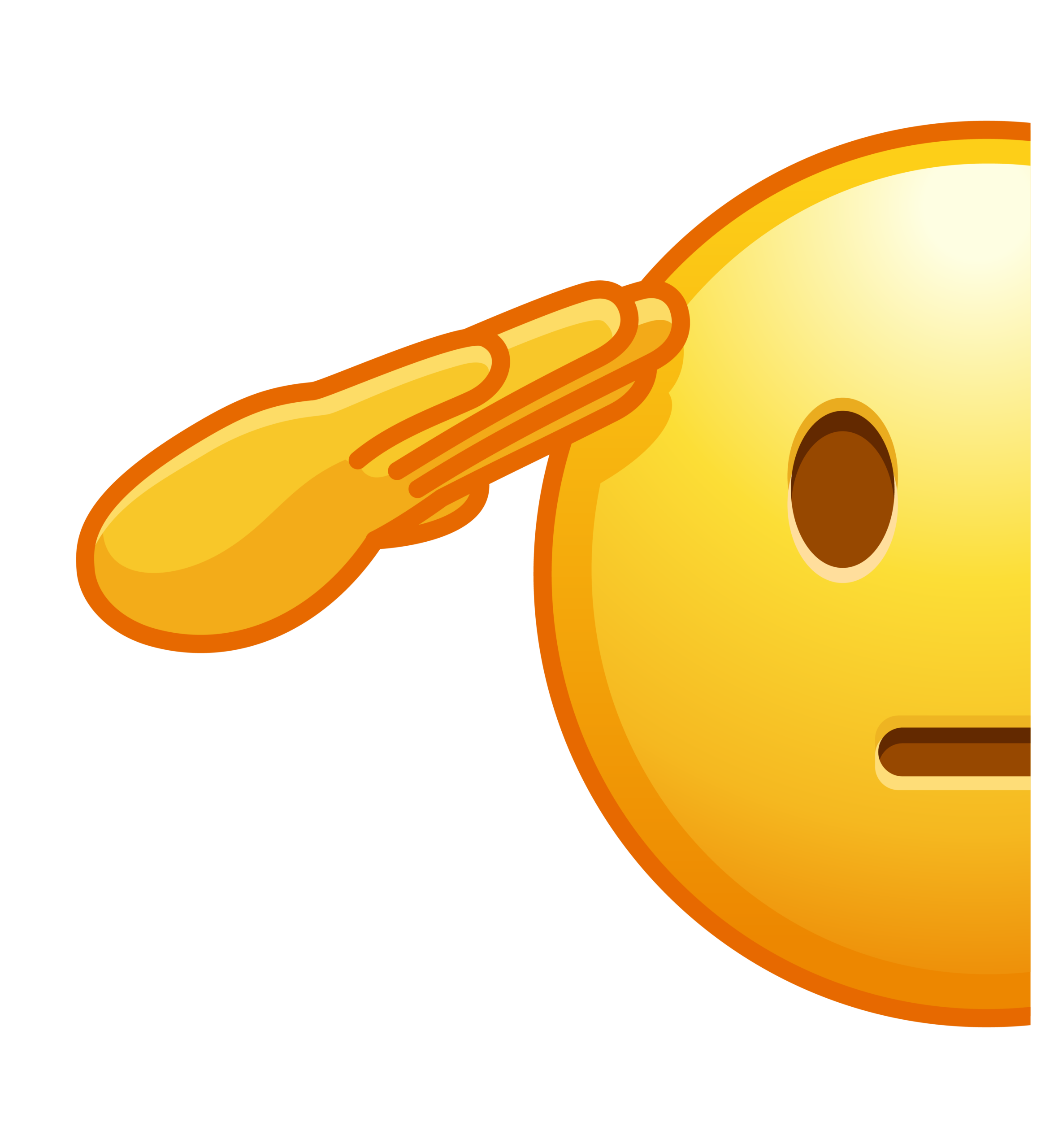 Pointing Face