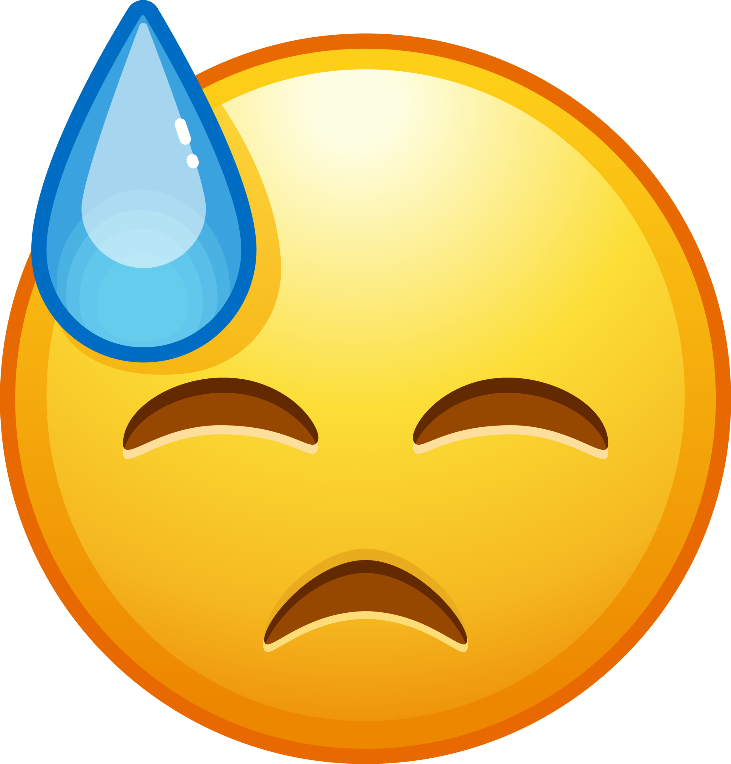 Sweaty Face