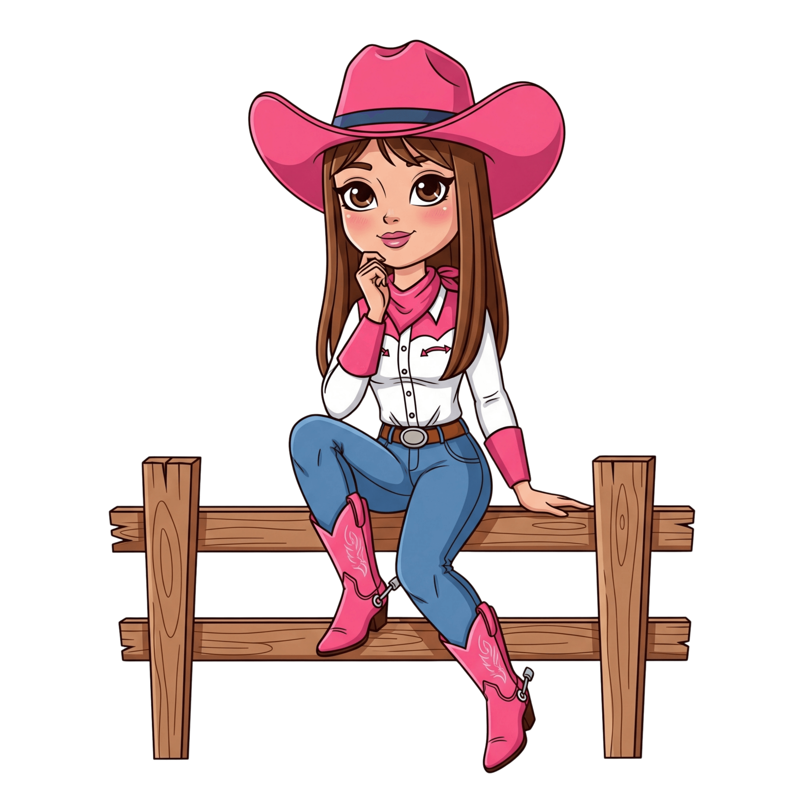 Cowgirl Fence