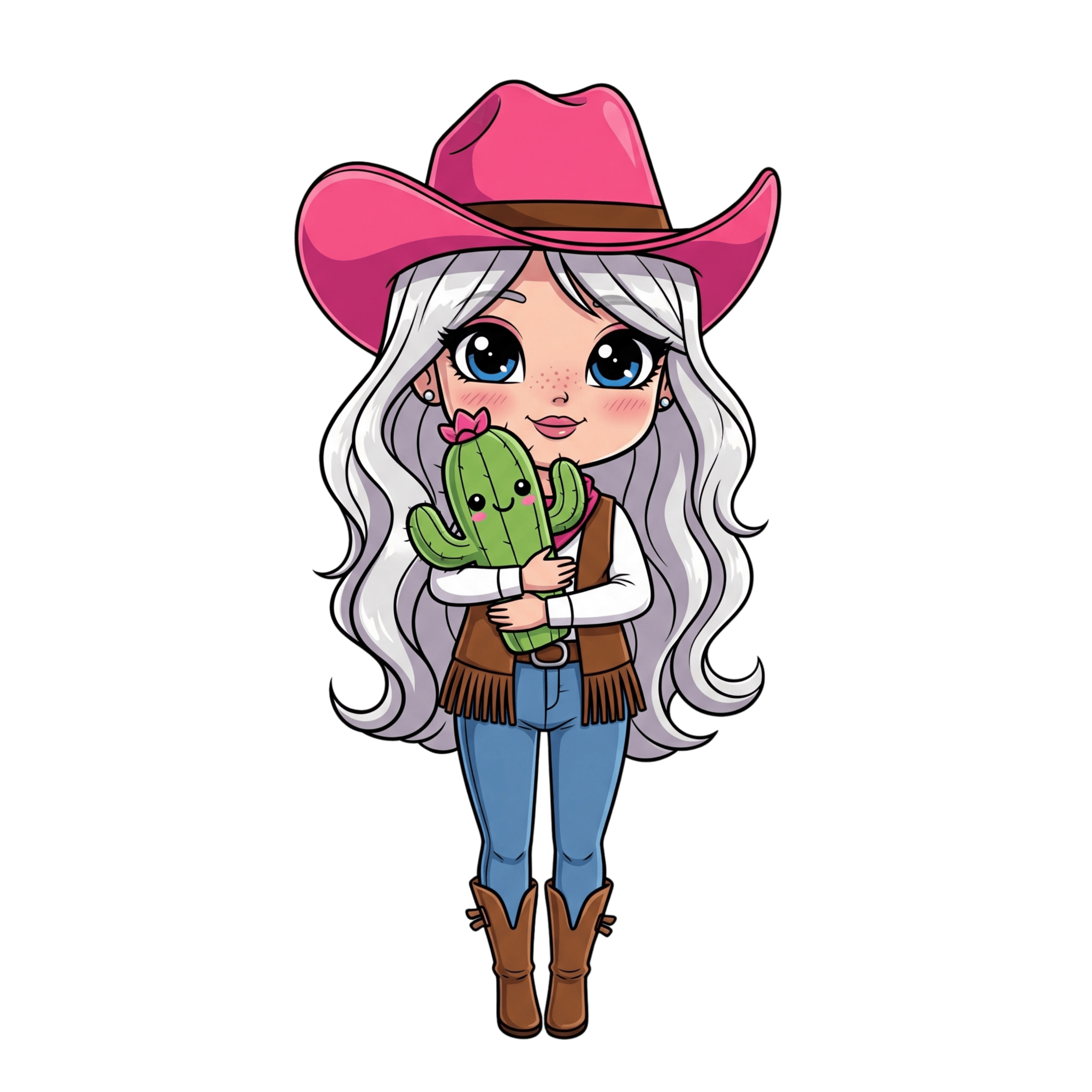 Cowgirl Hat Girl