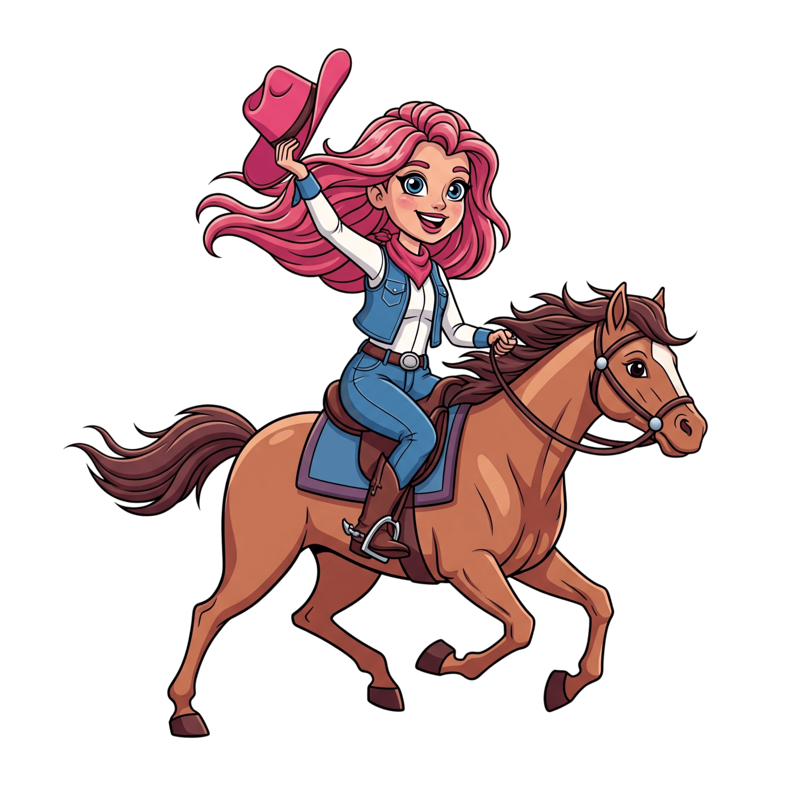 Lasso Horse