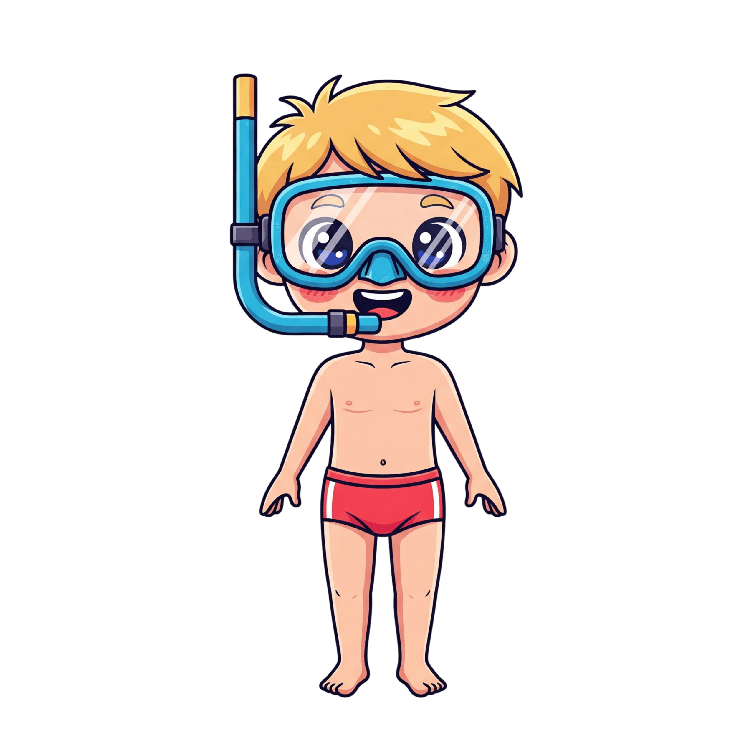 Blonde Swimmer