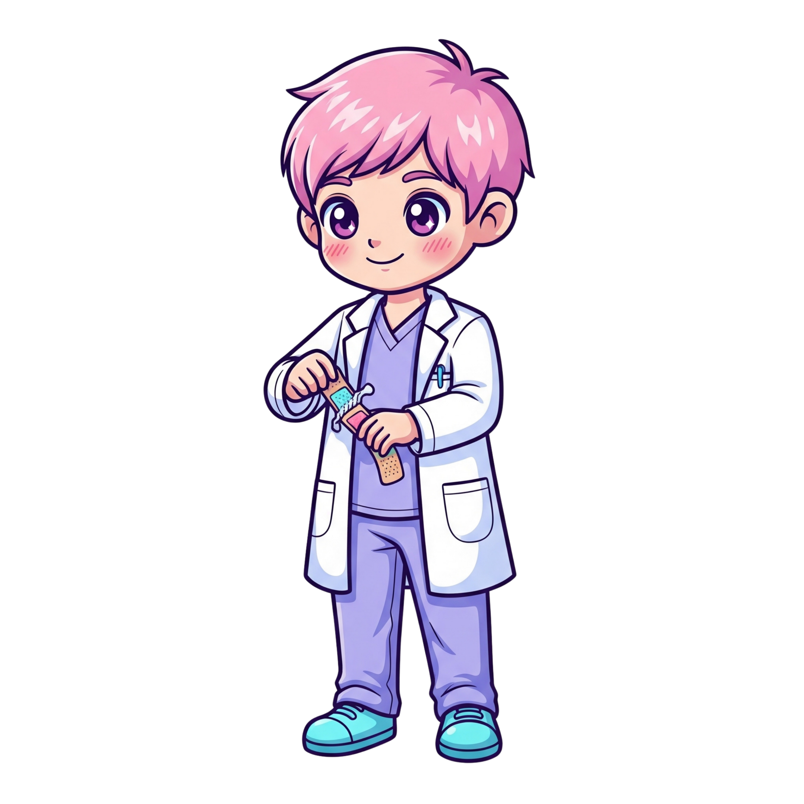 Purple Scrubs