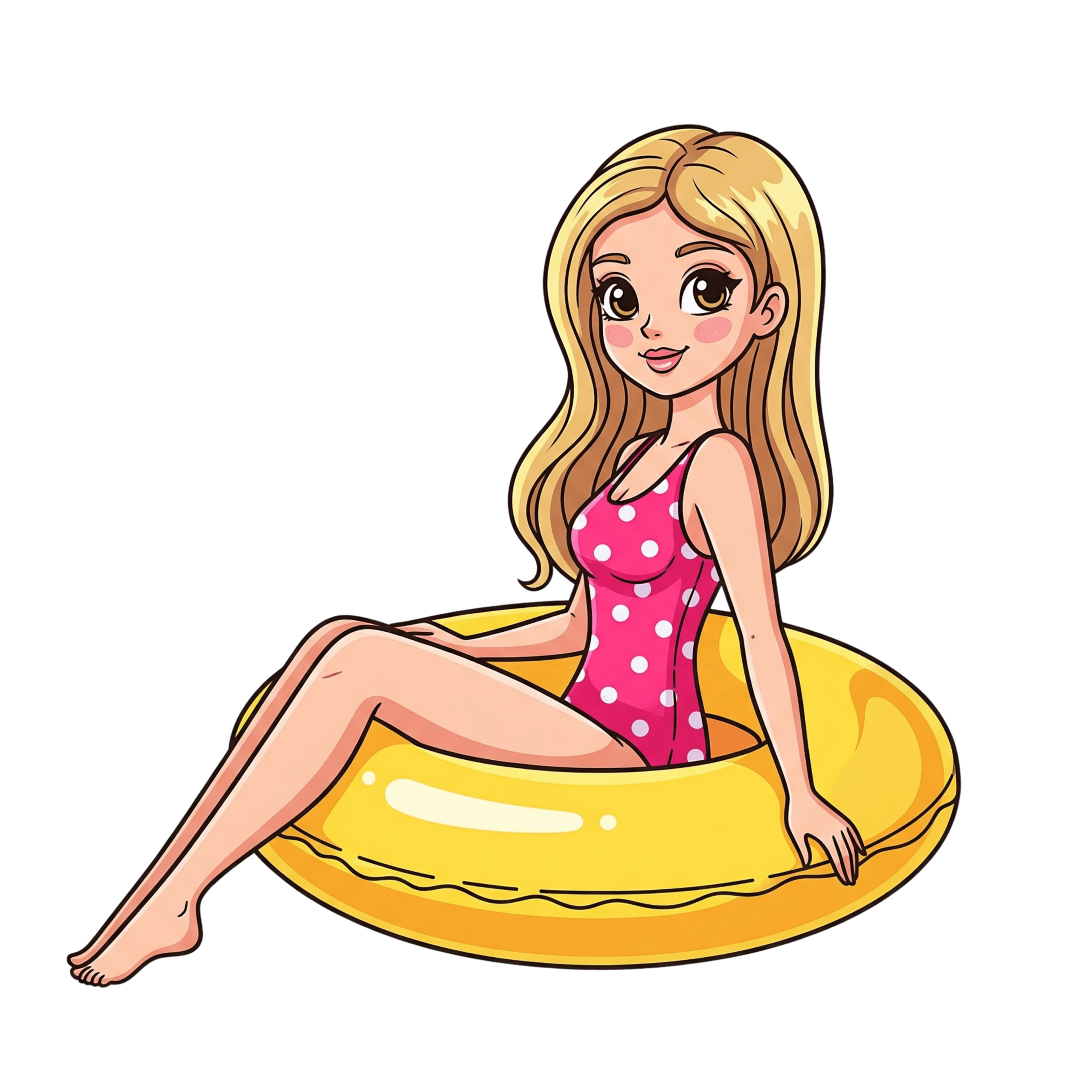 Girl Float
