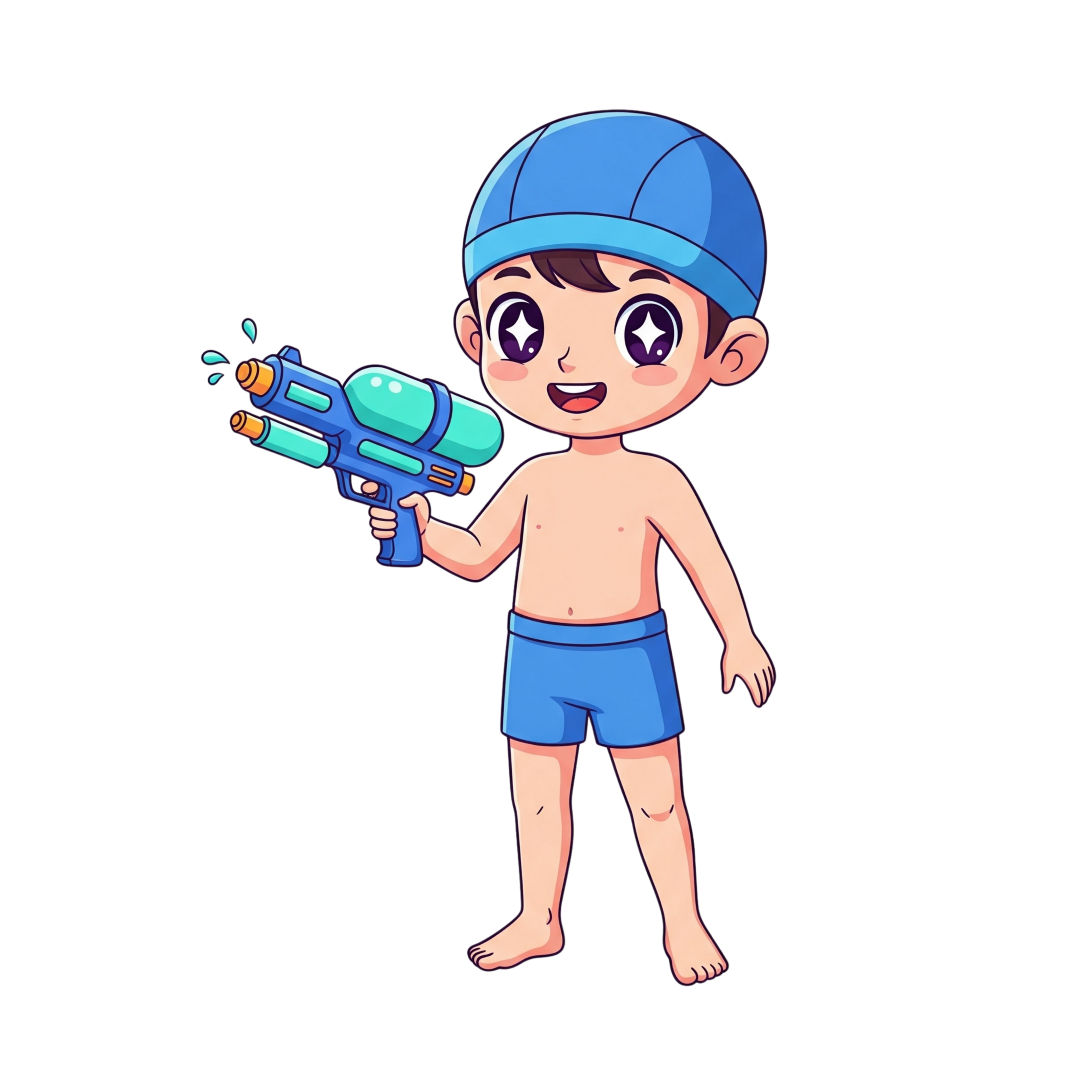 Water Gun Boy
