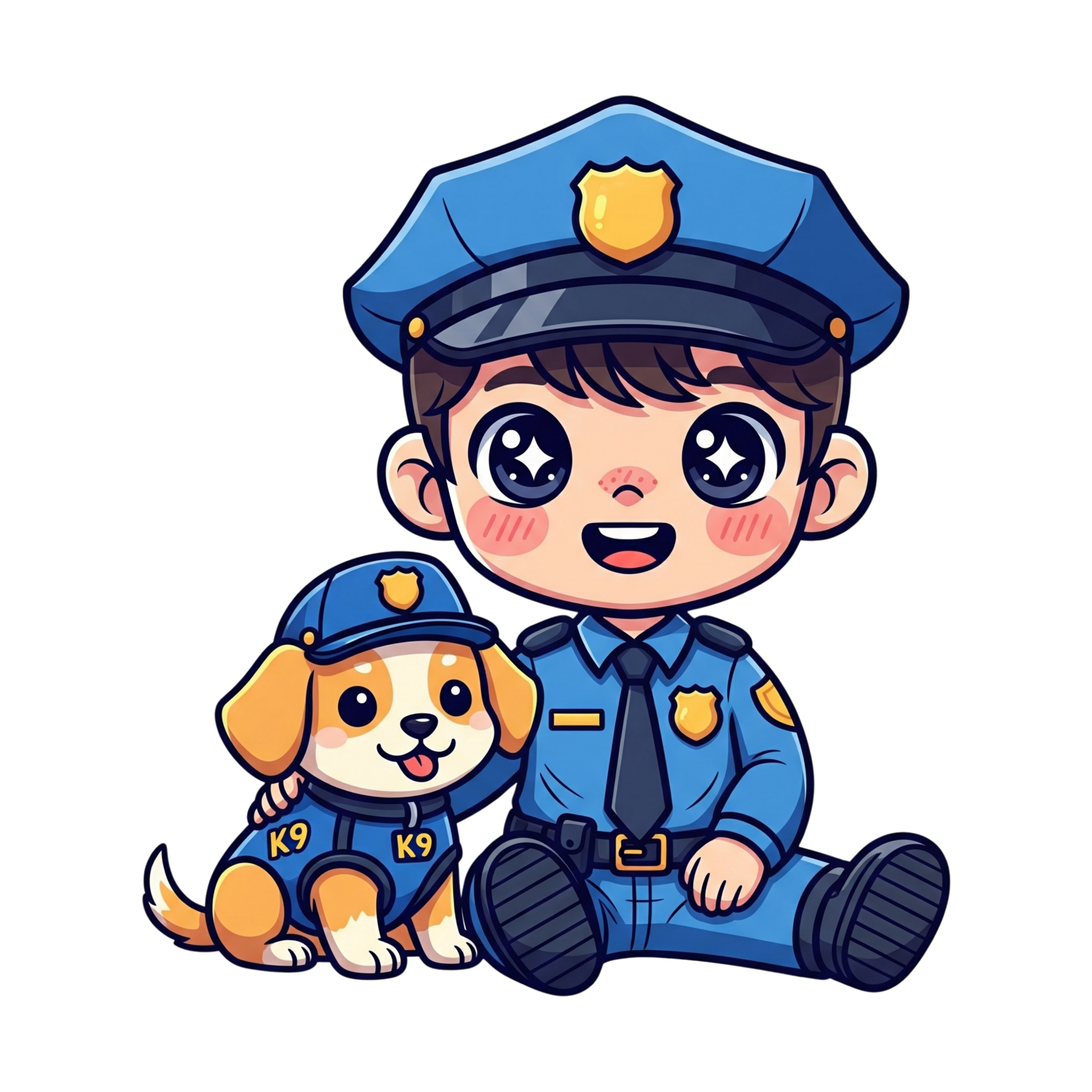 Officer Sitting
