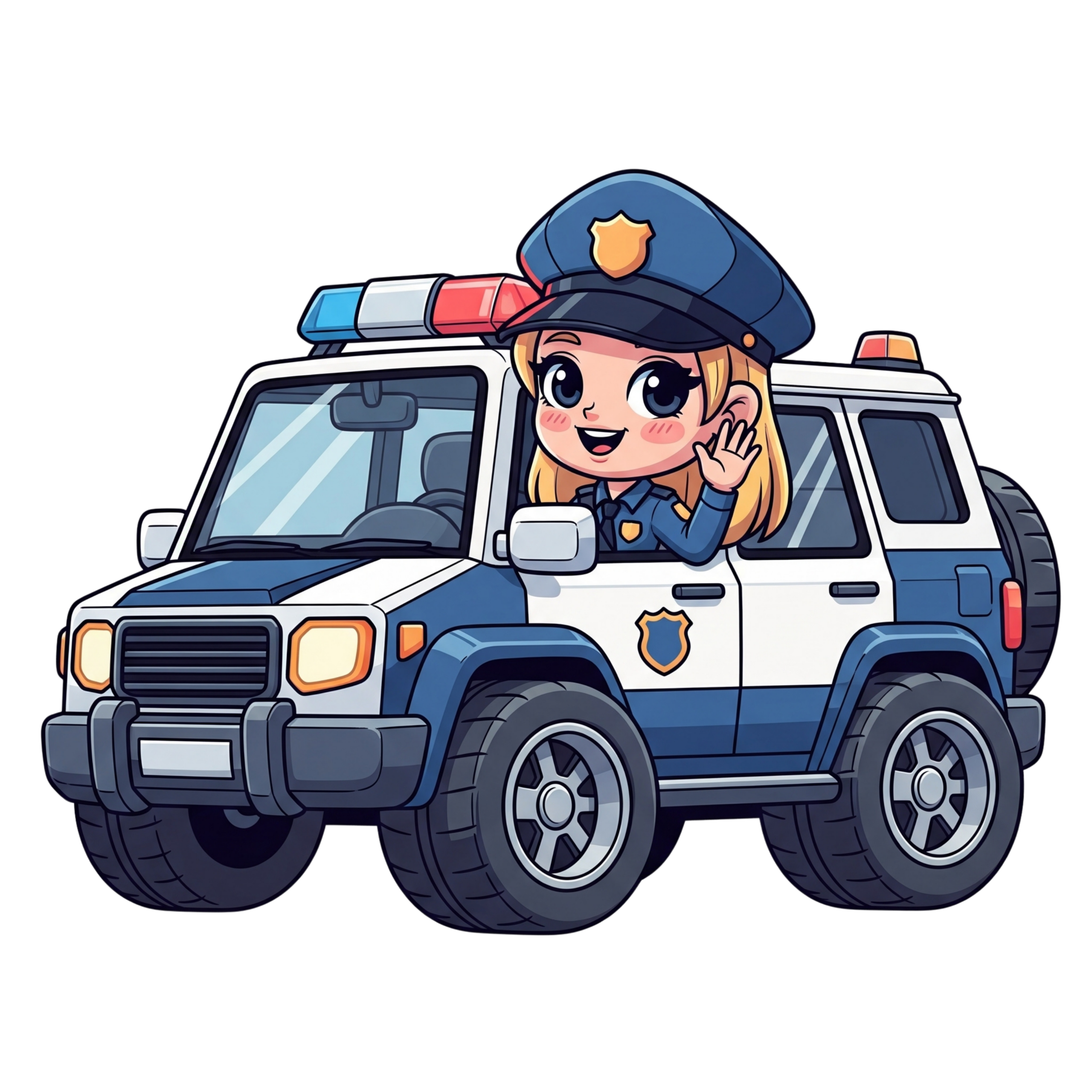 Police Jeep