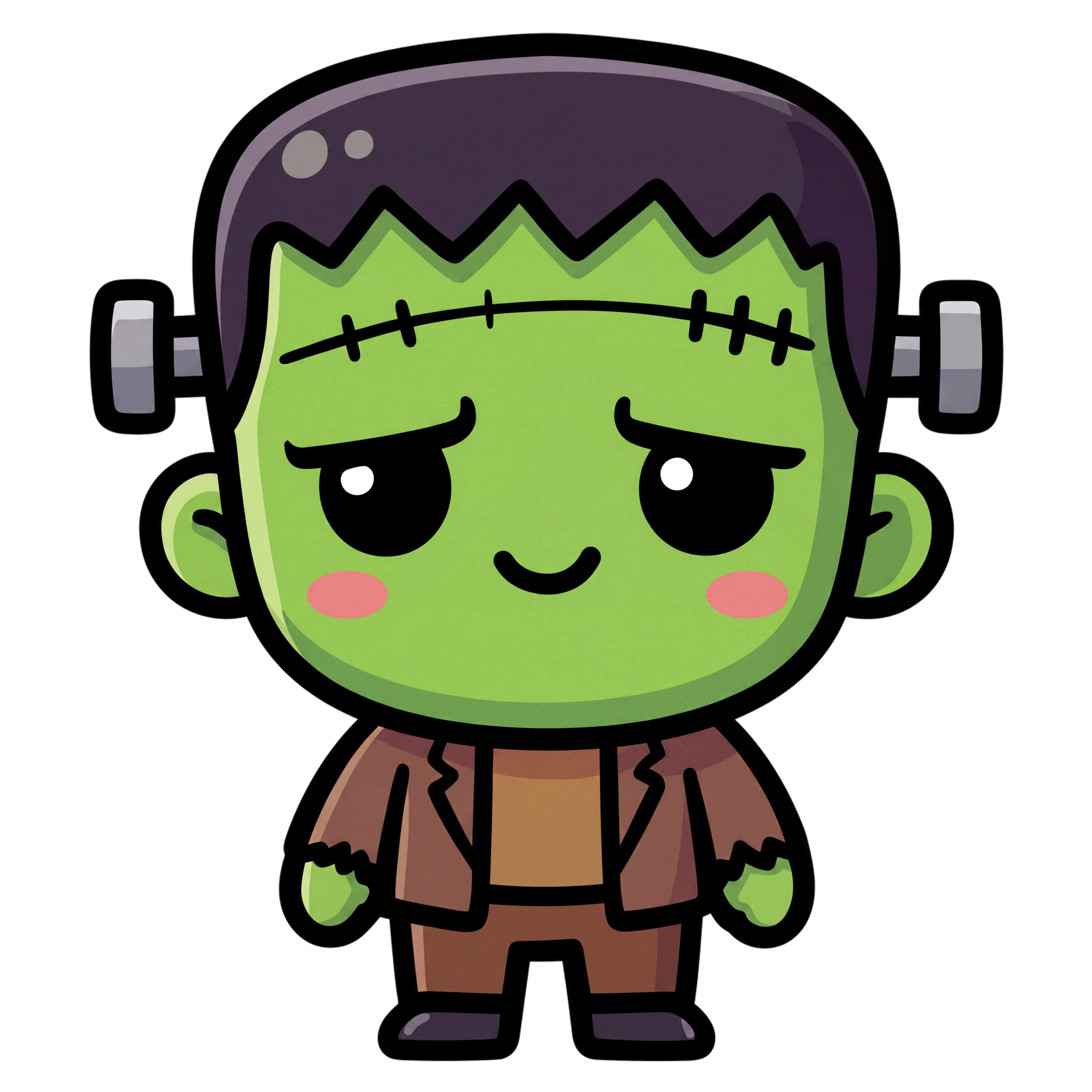 Halloween Cartoon Frankenstein