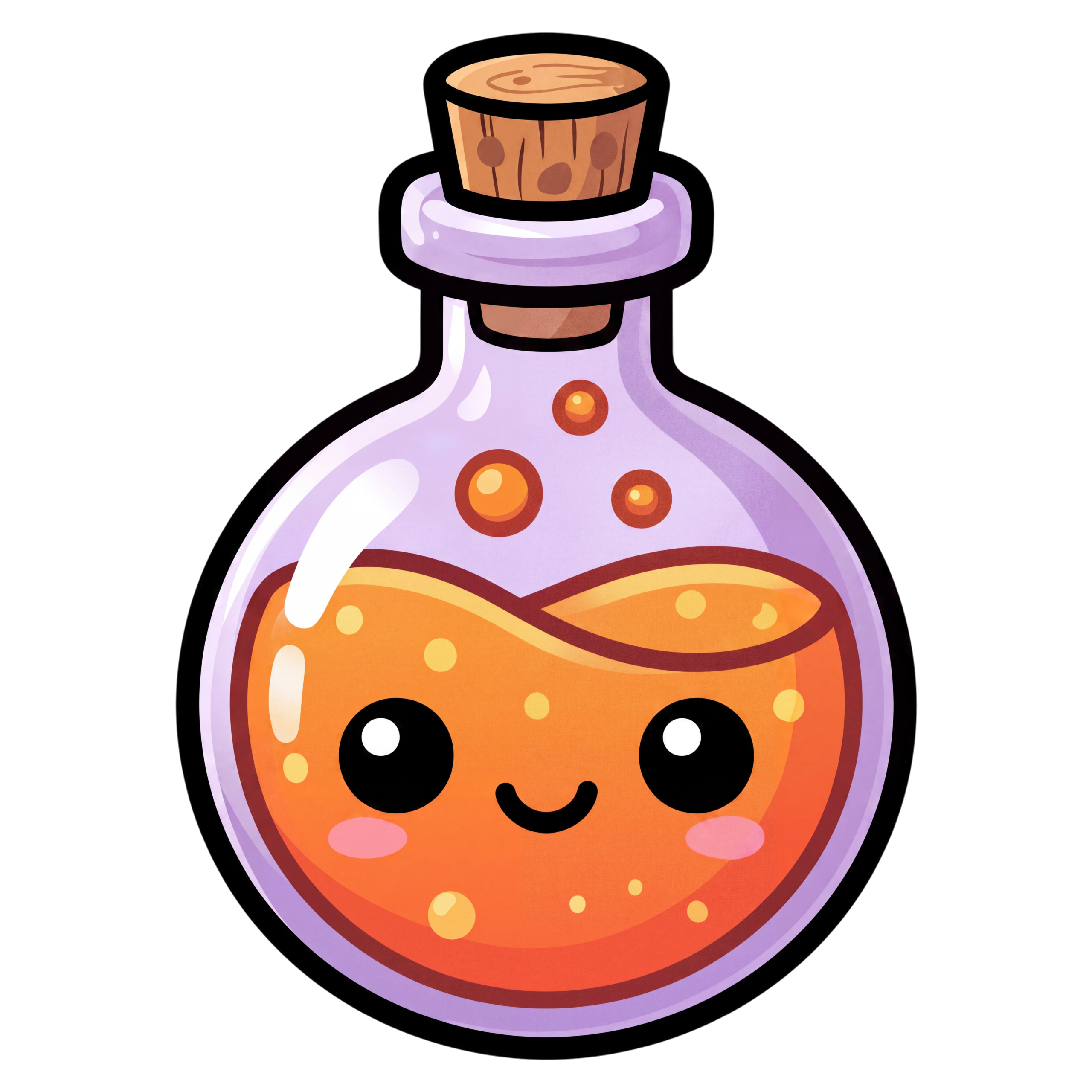 Halloween Smiling Potion Bottle