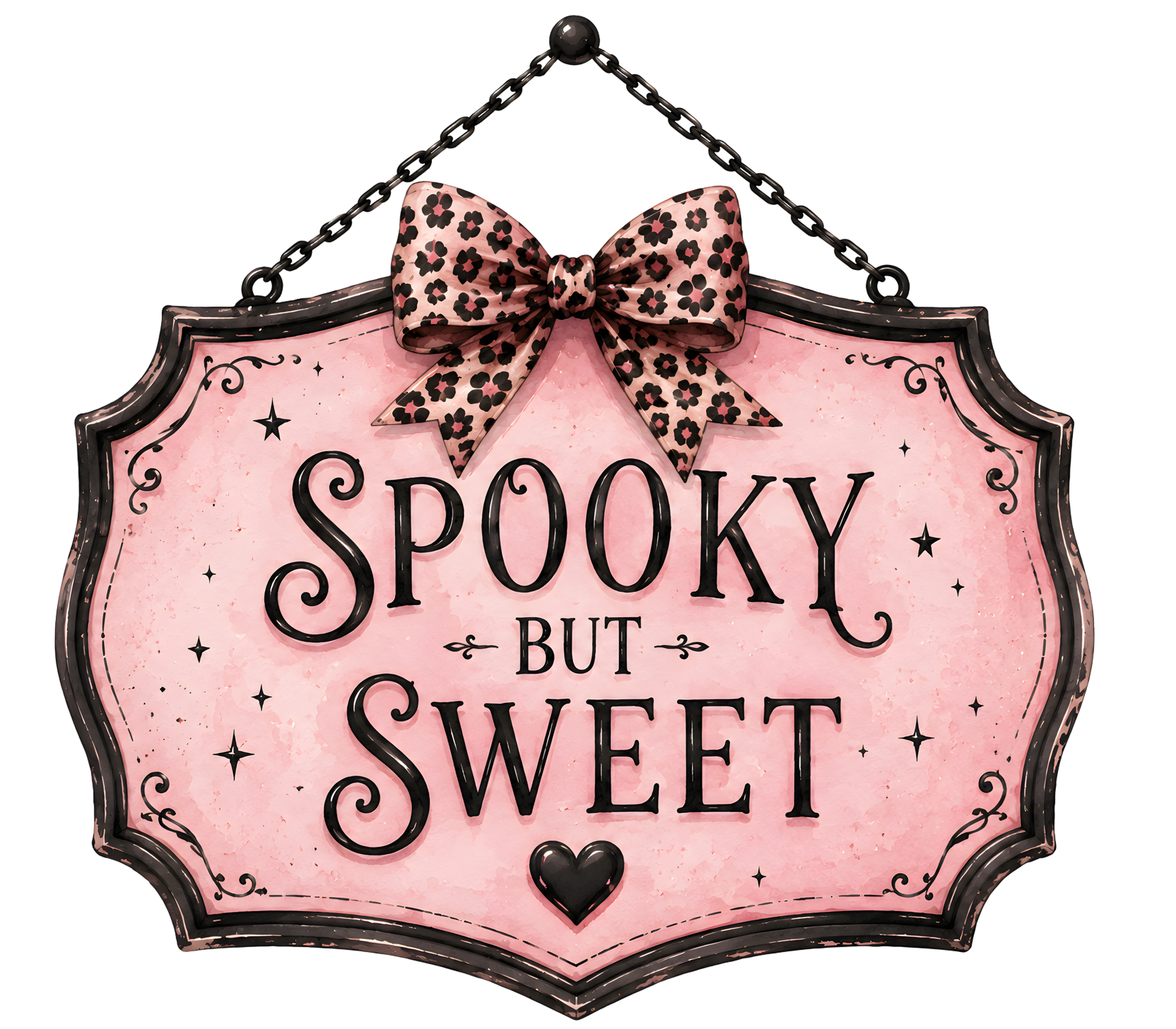 Halloween Spooky But Sweet Sign