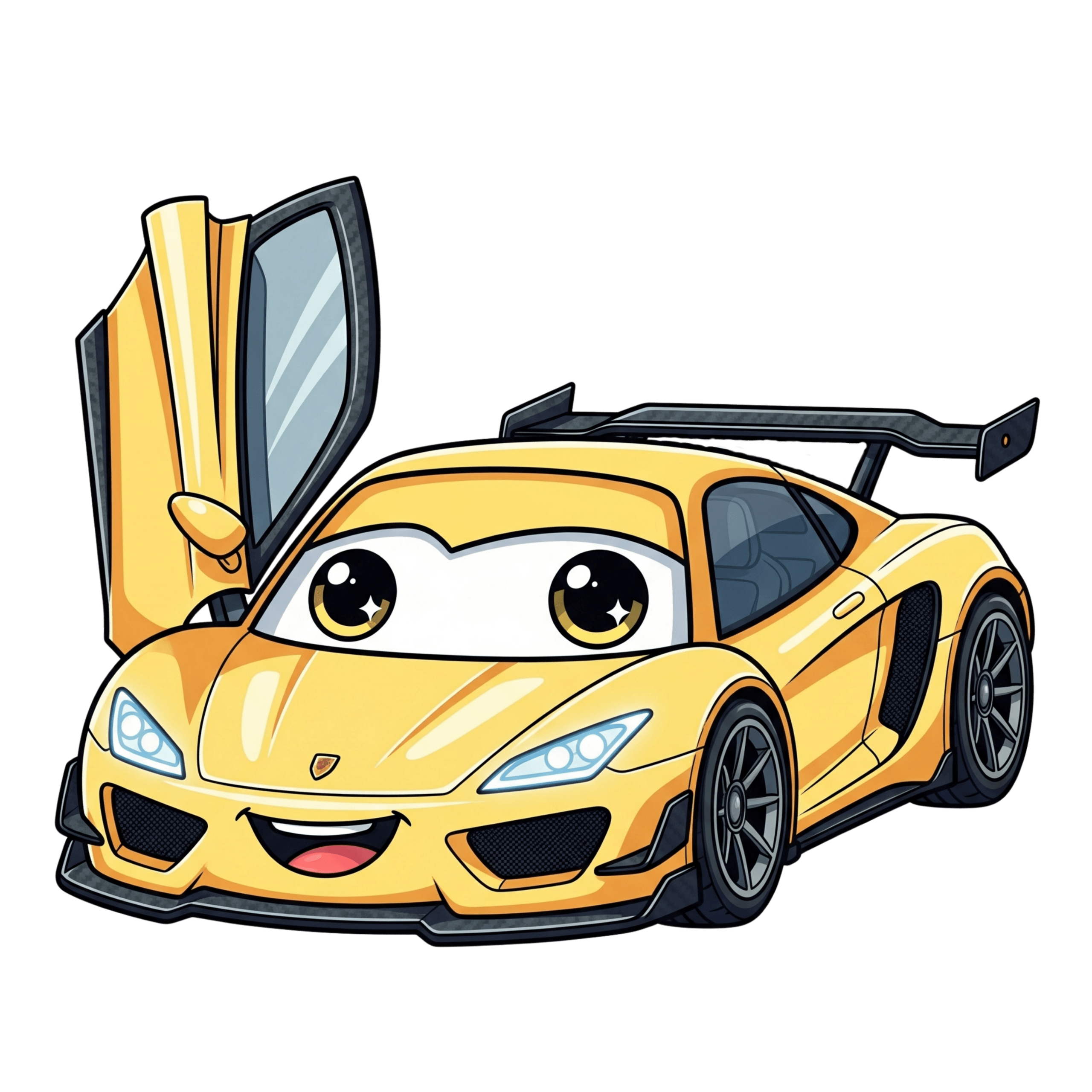 Green Classic Muscle Car