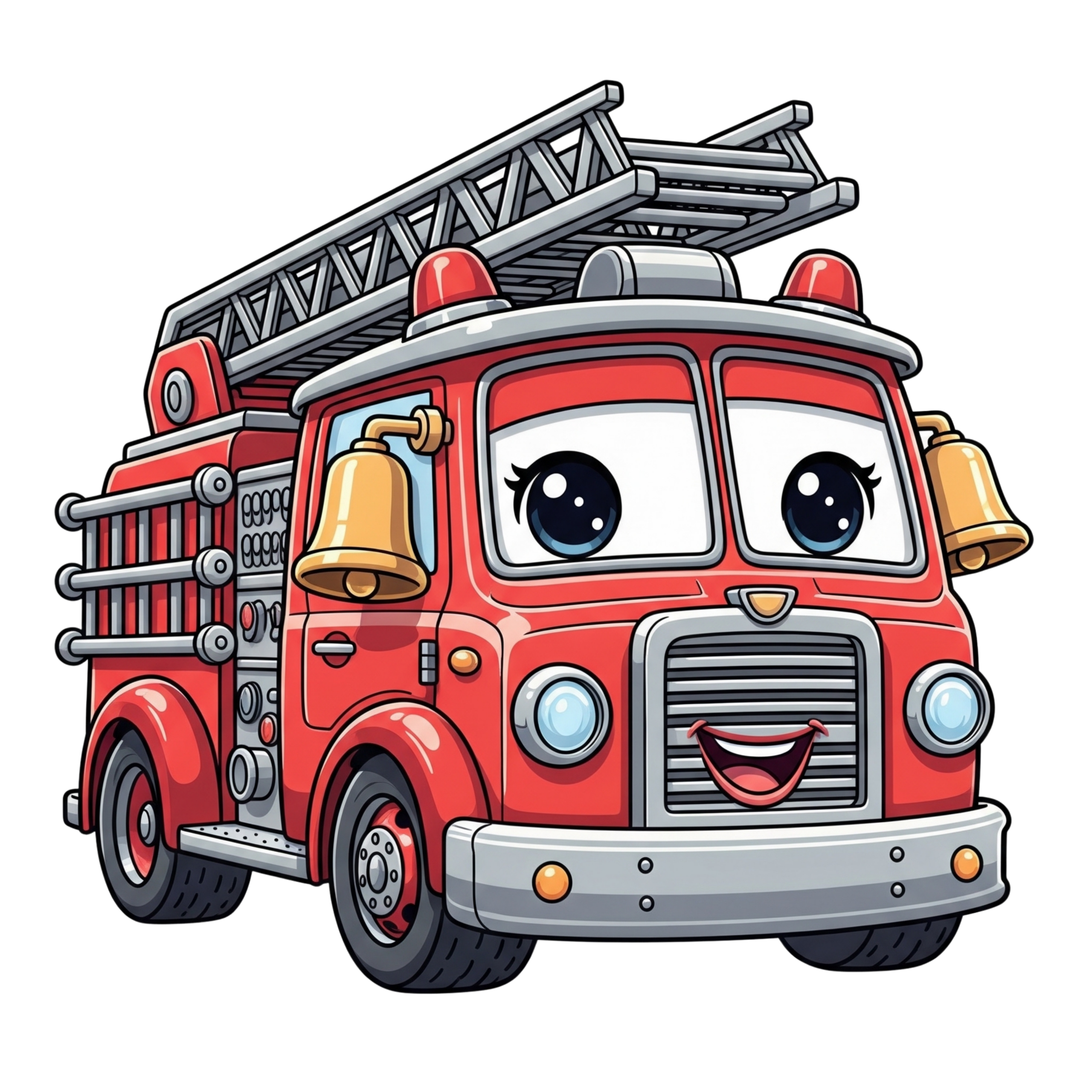 Red Fire Truck Car