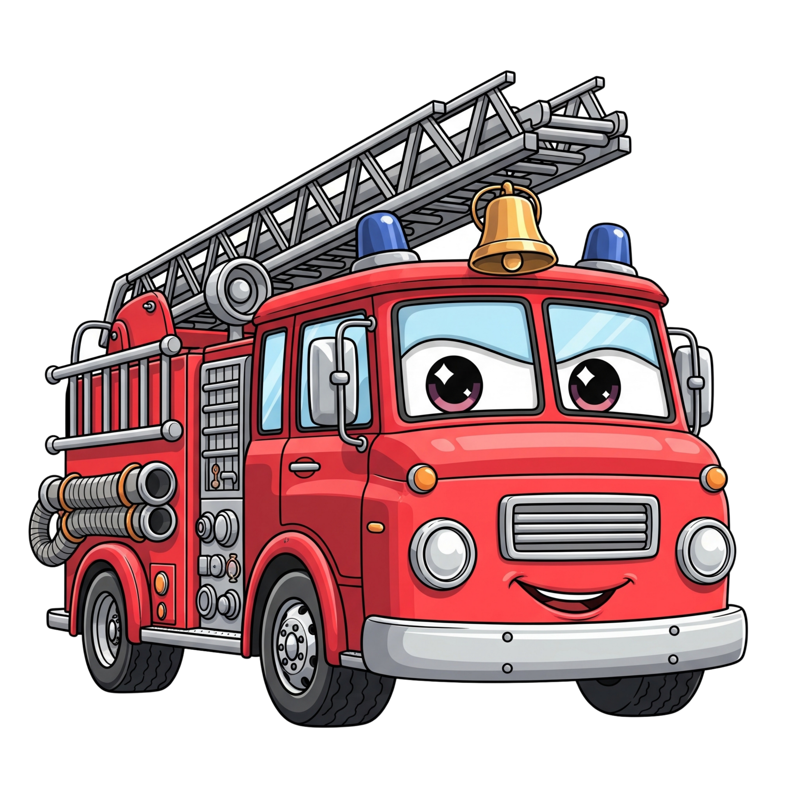 White Vintage Police Car