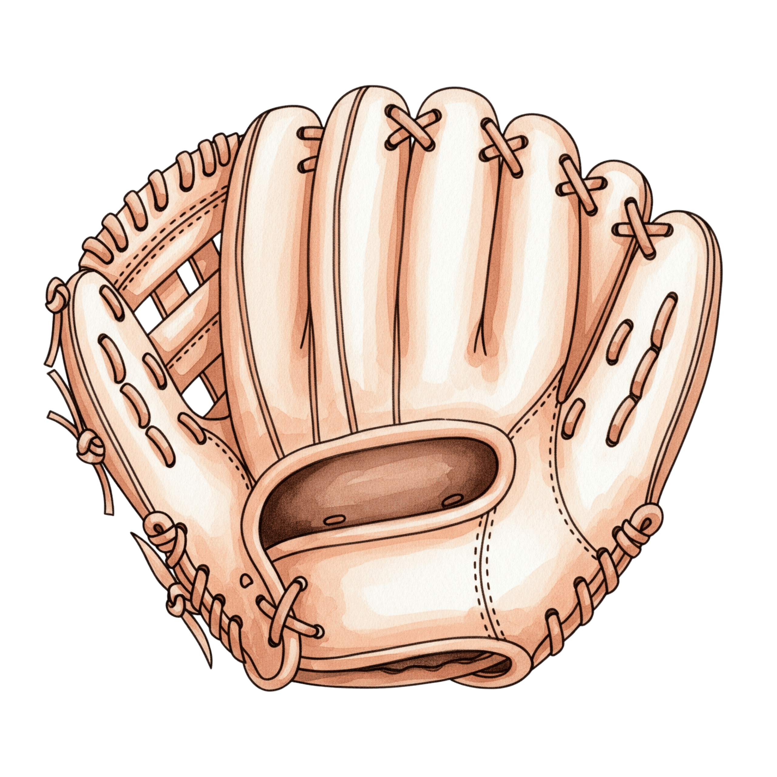 Baseball Glove Catcher Sports Icon