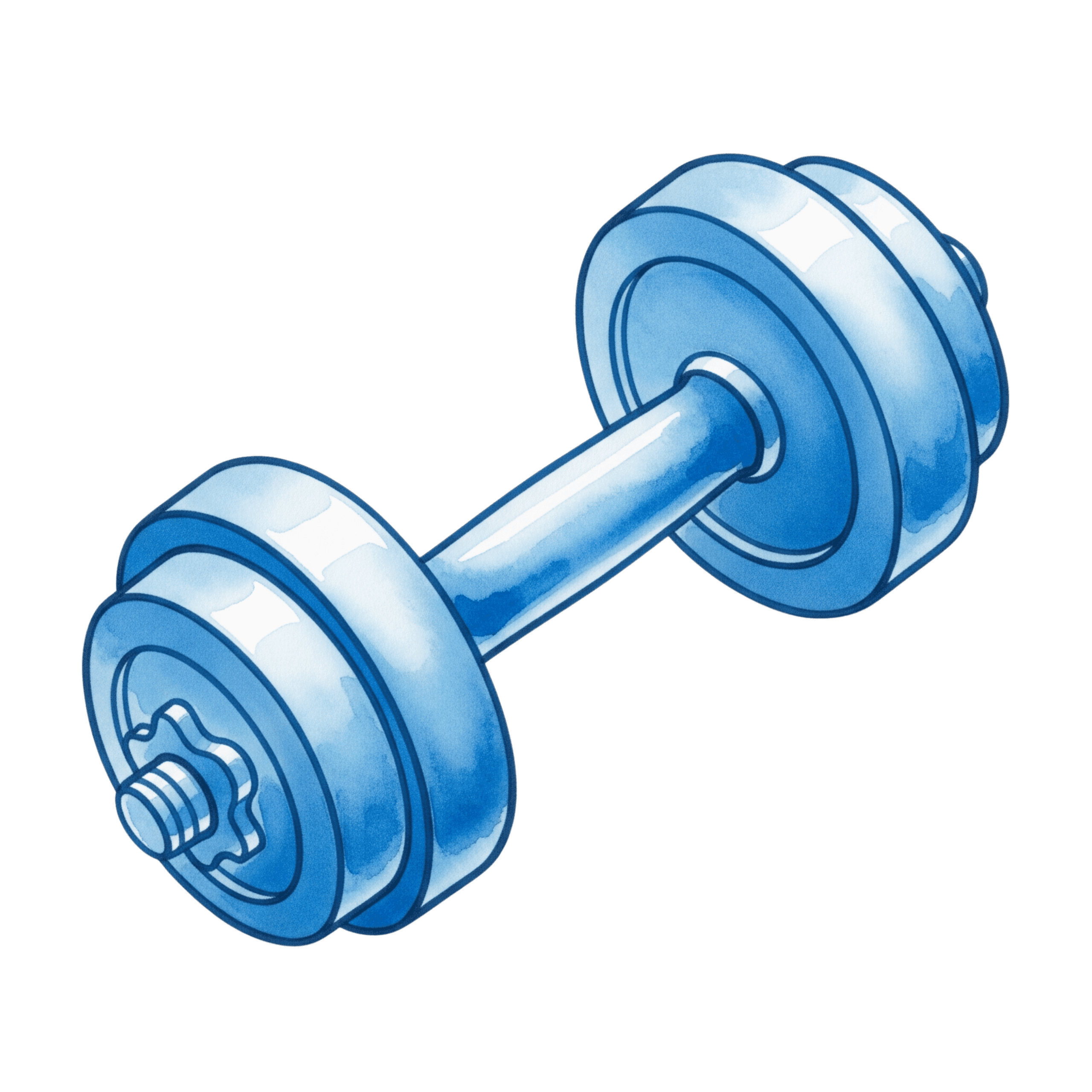 Dumbbell Weightlifting Sports Icon
