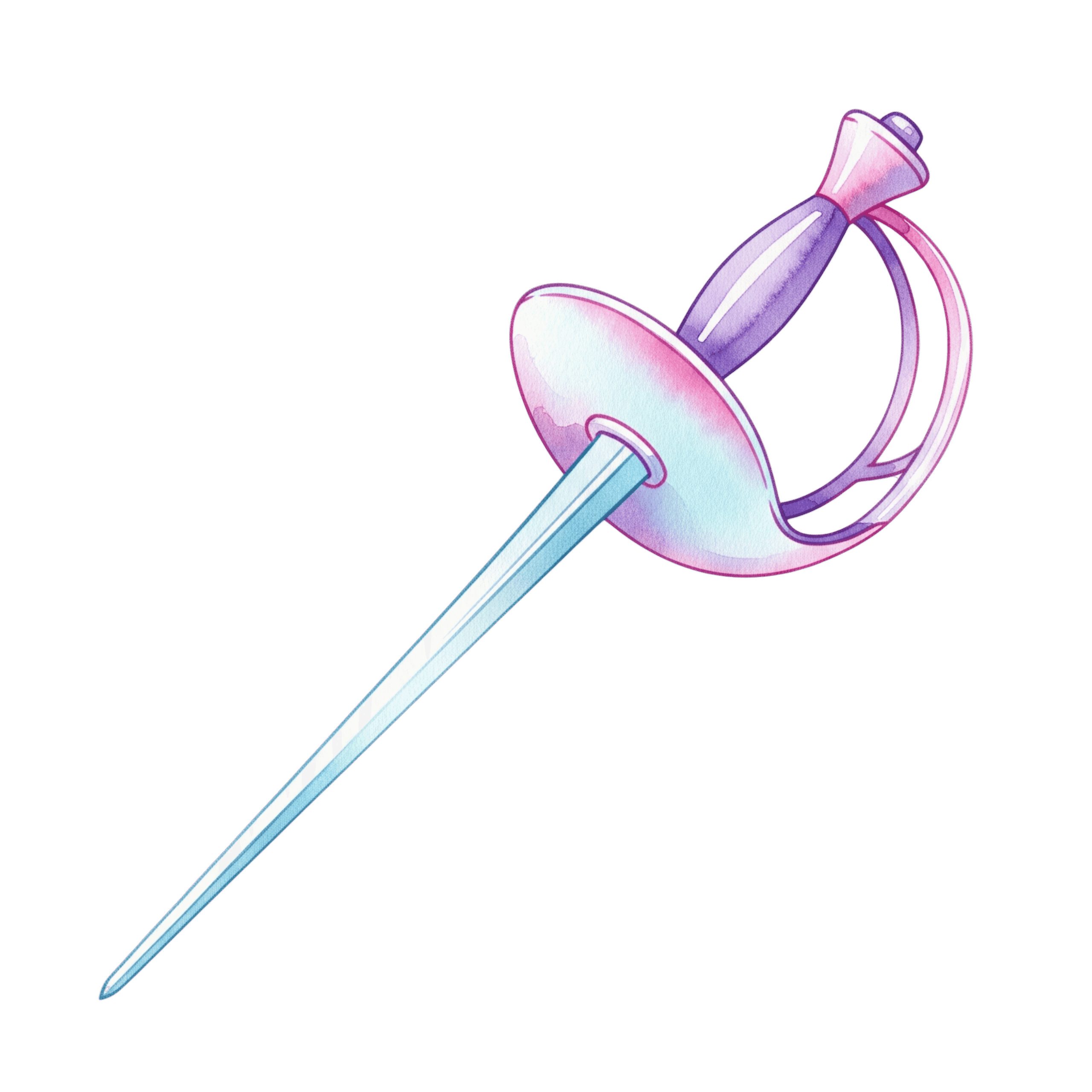 Fencing Sword Sports Icon