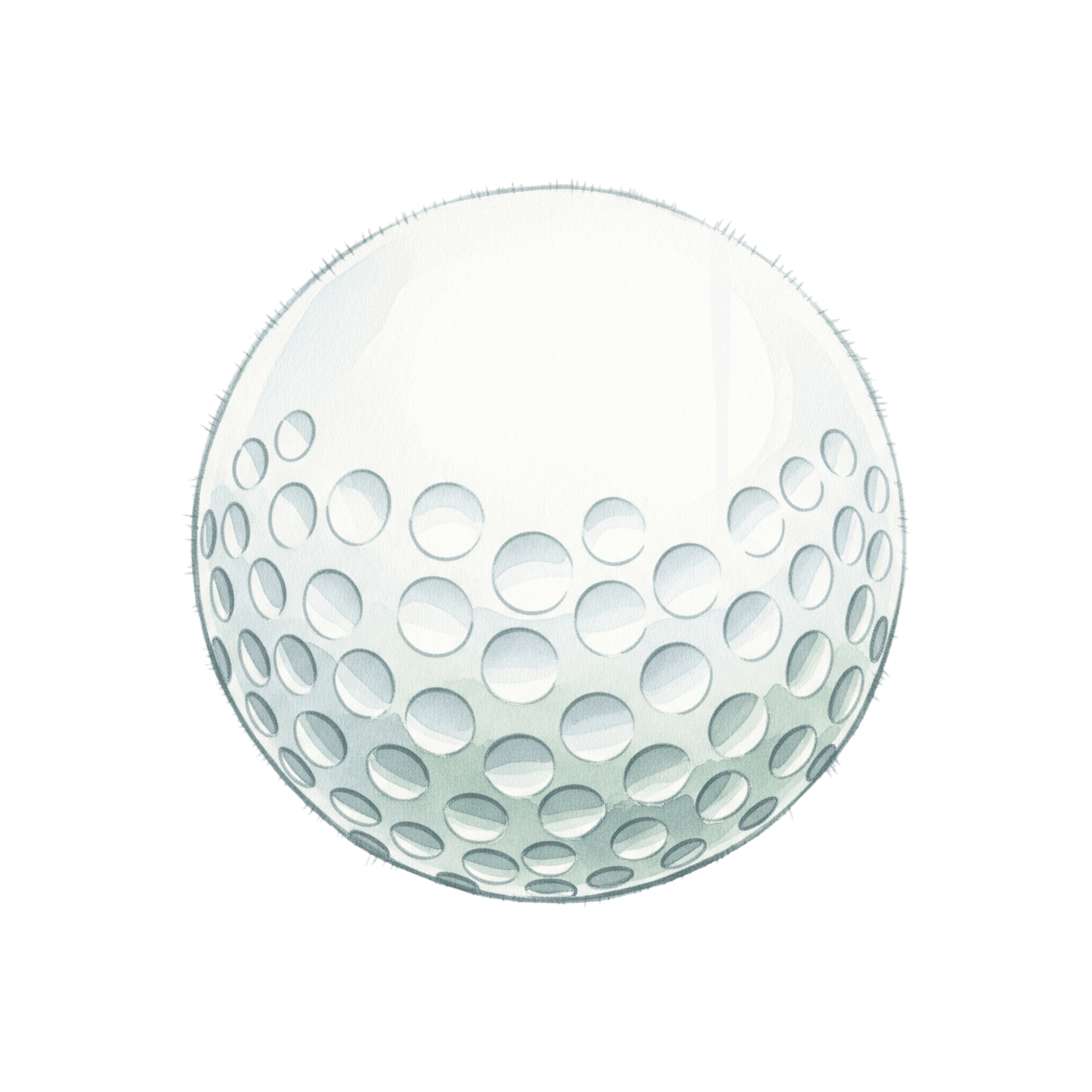 Golf Ball Sports Icon