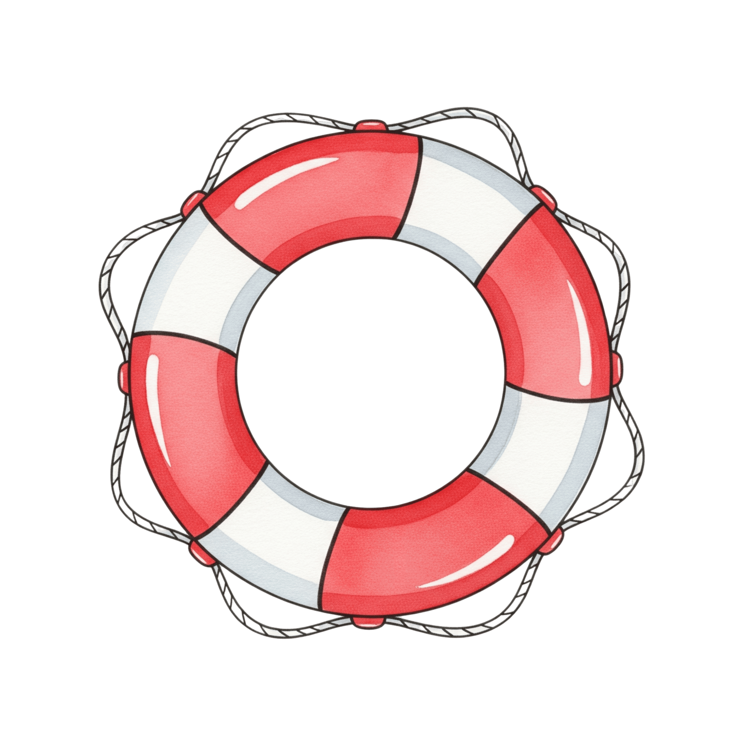 Lifebuoy Swimming Safety Sports Icon