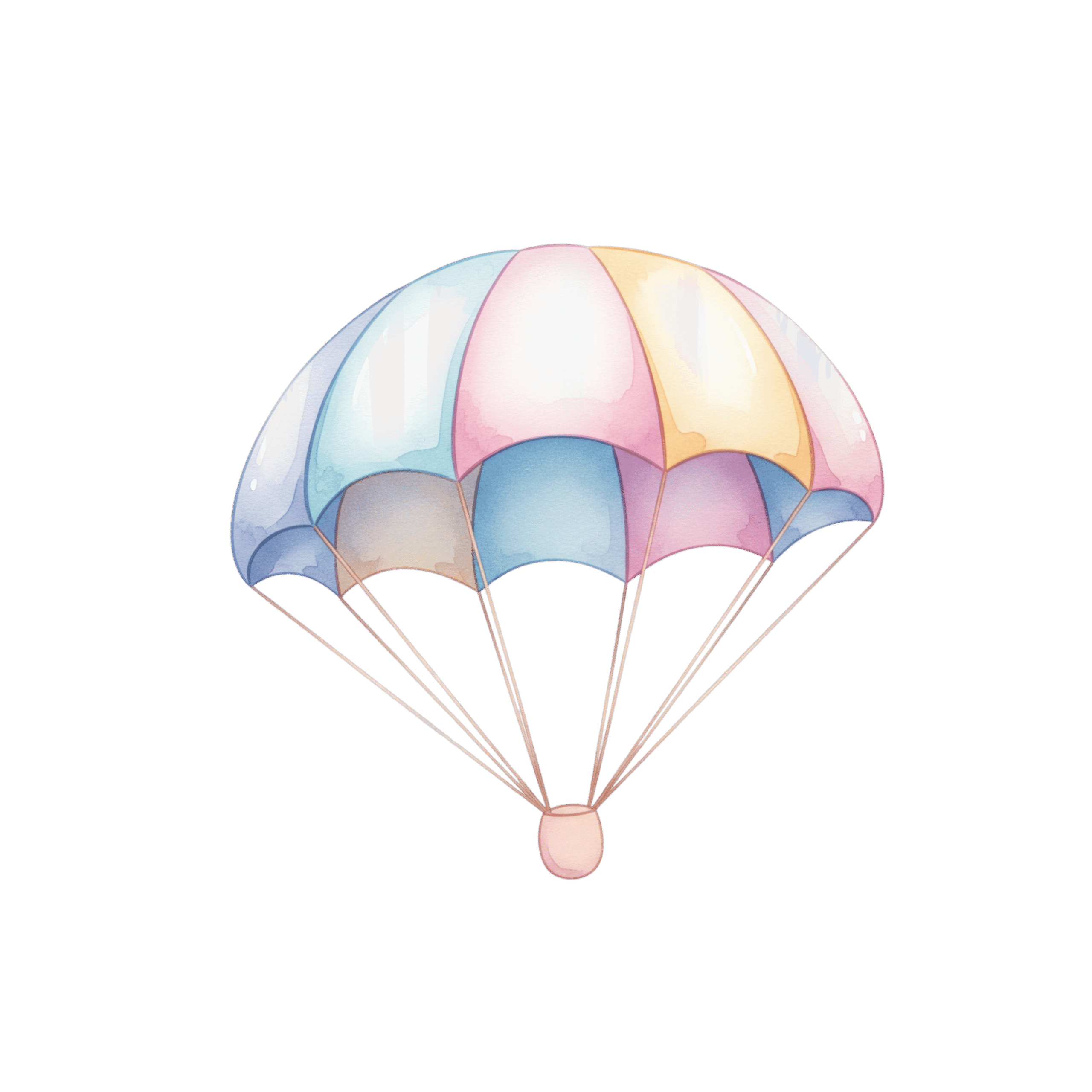 Parachute Paragliding Sports Icon