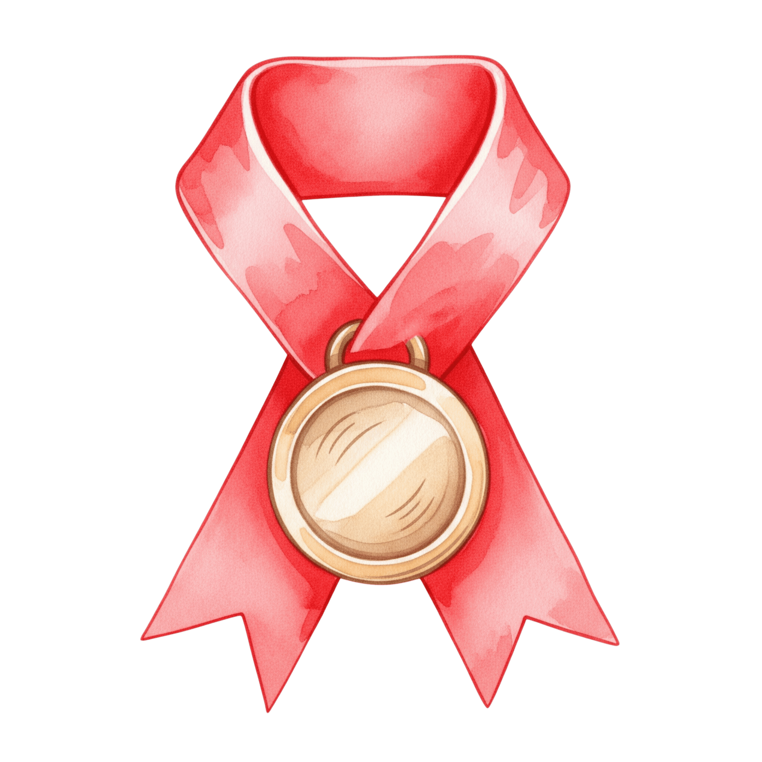 Winner Medal Ribbon Sports Icon