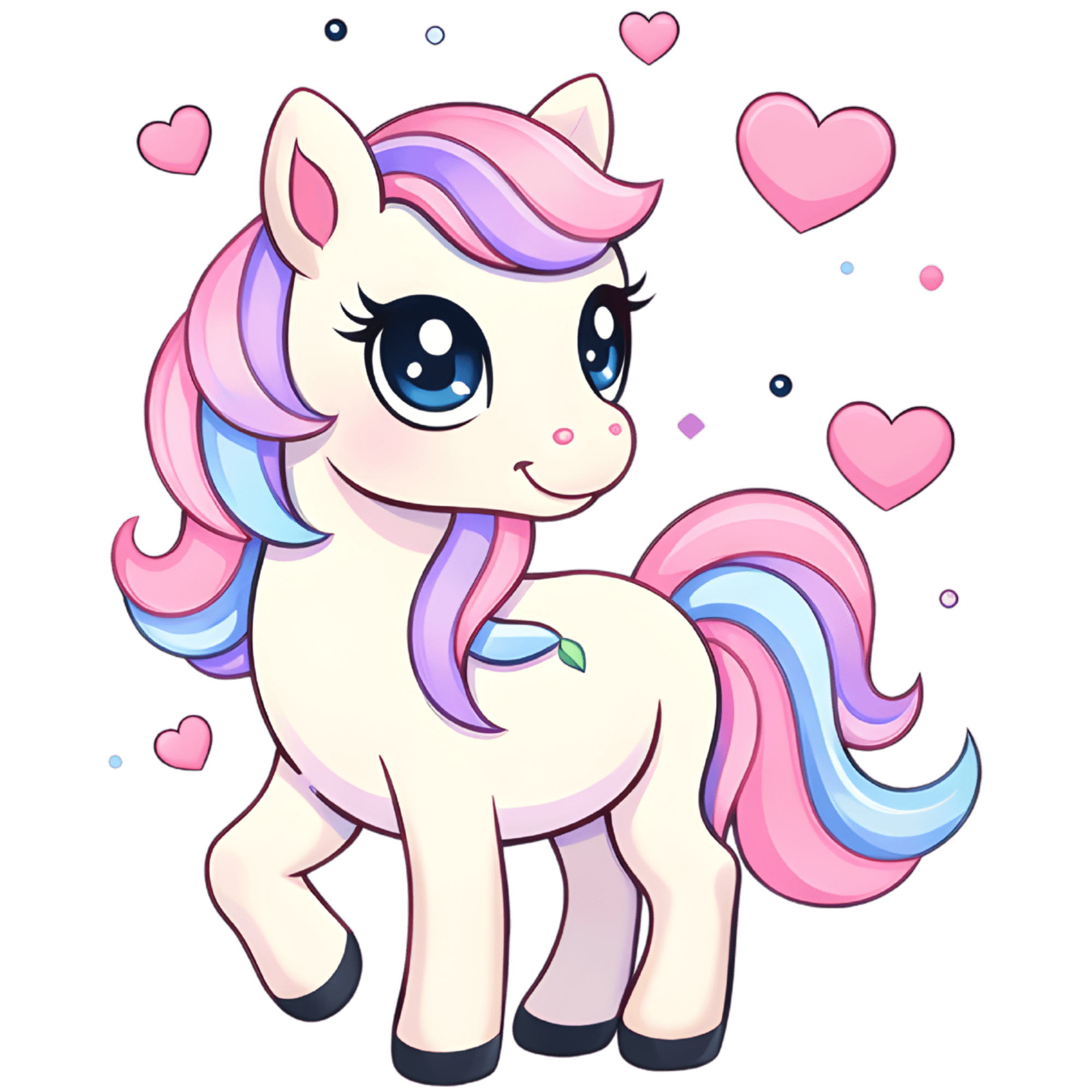 Cute Princess Unicorn Unicorn Icon