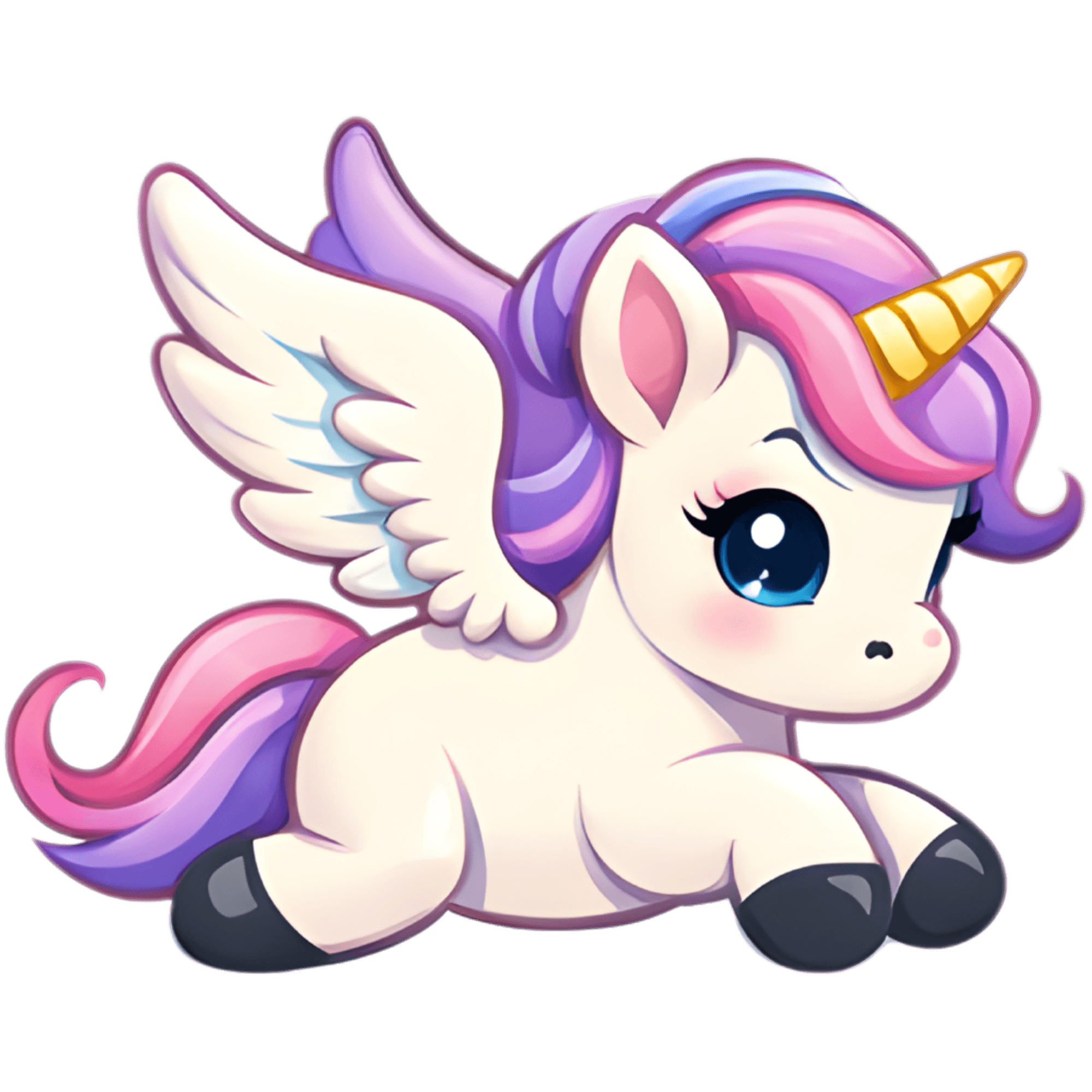 Flying Winged Unicorn Unicorn Icon