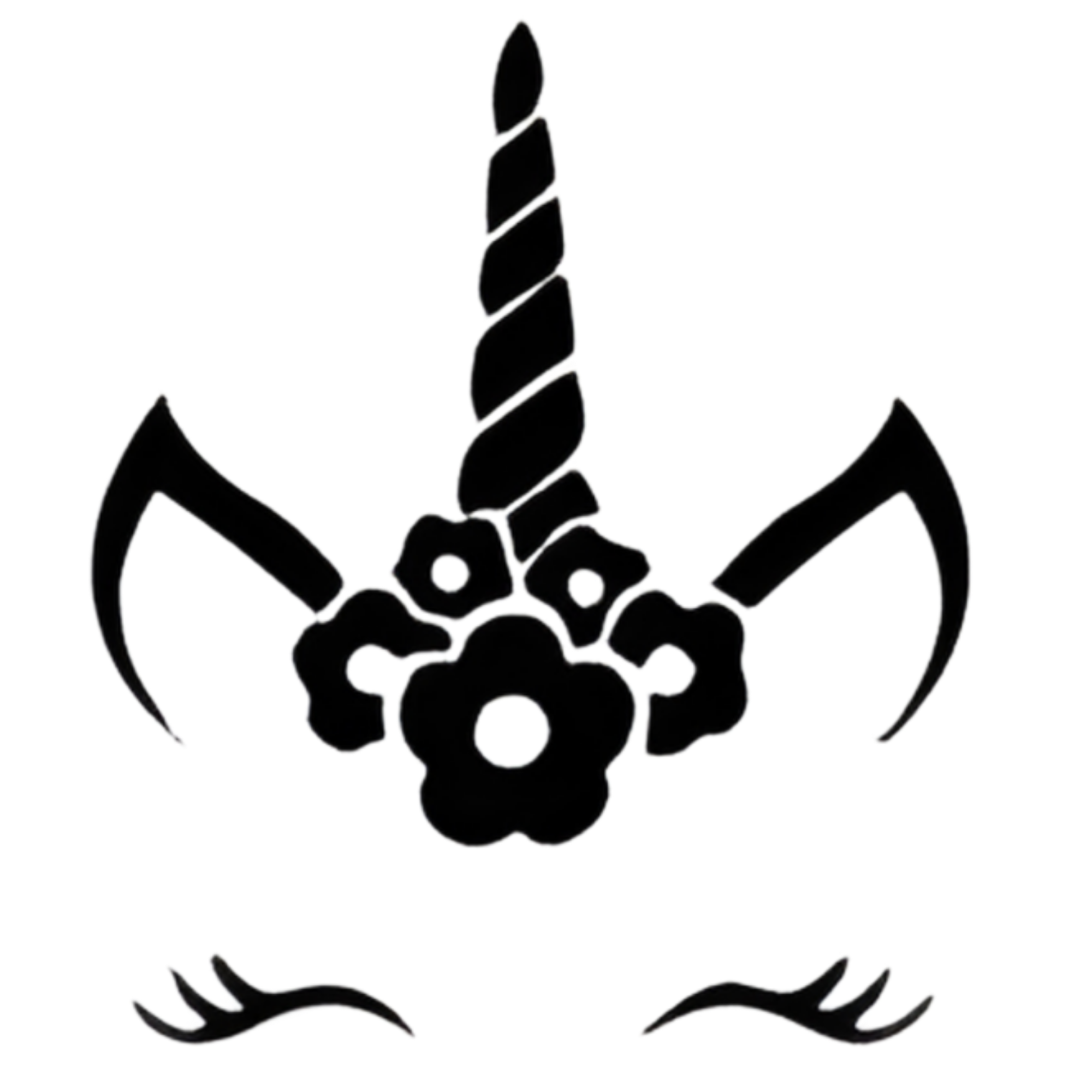 Unicorn Head Outline Unicorn Icon