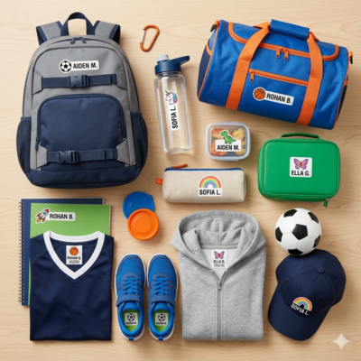 Ultimate Active Kids Name Labels Combo Pack