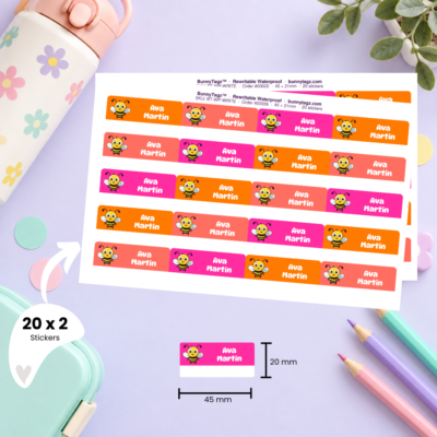 Kids Write-On Name Labels | BunnyTagz.com