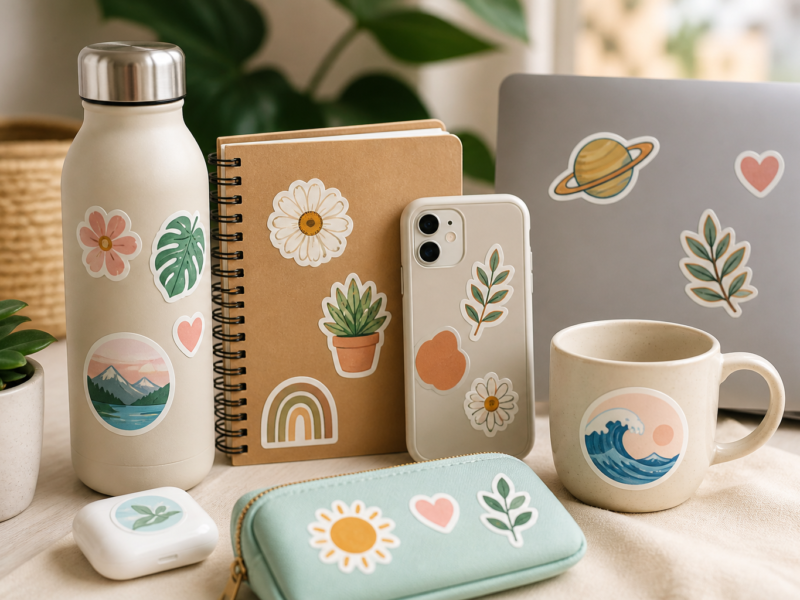How Customized Stickers Make Everyday Items Special