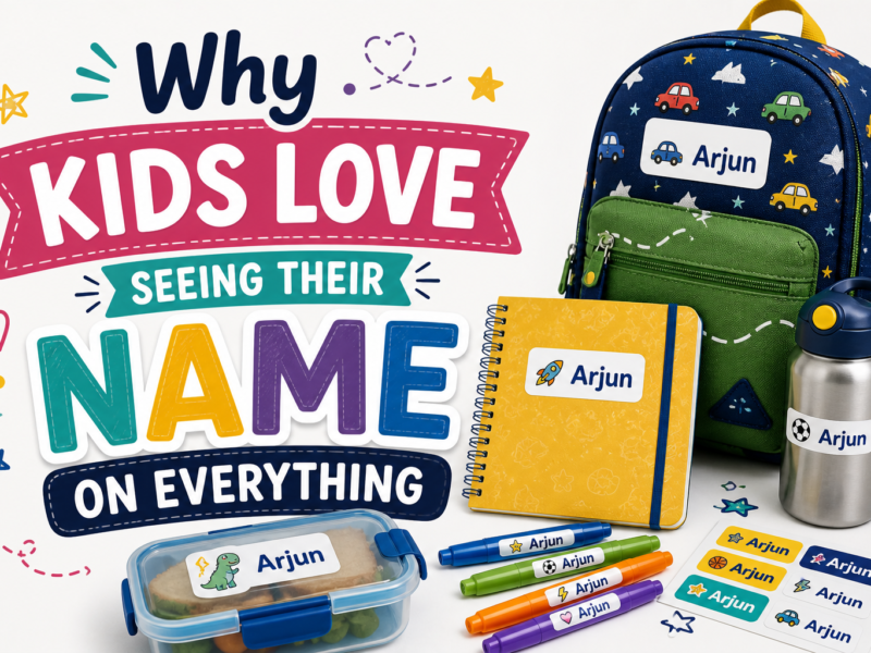 Why Kids Love Seeing Their Name on Everything