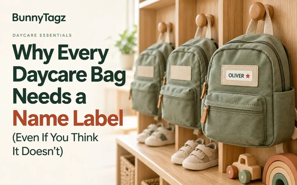 A Name Label Stops Daycare Mix-Ups